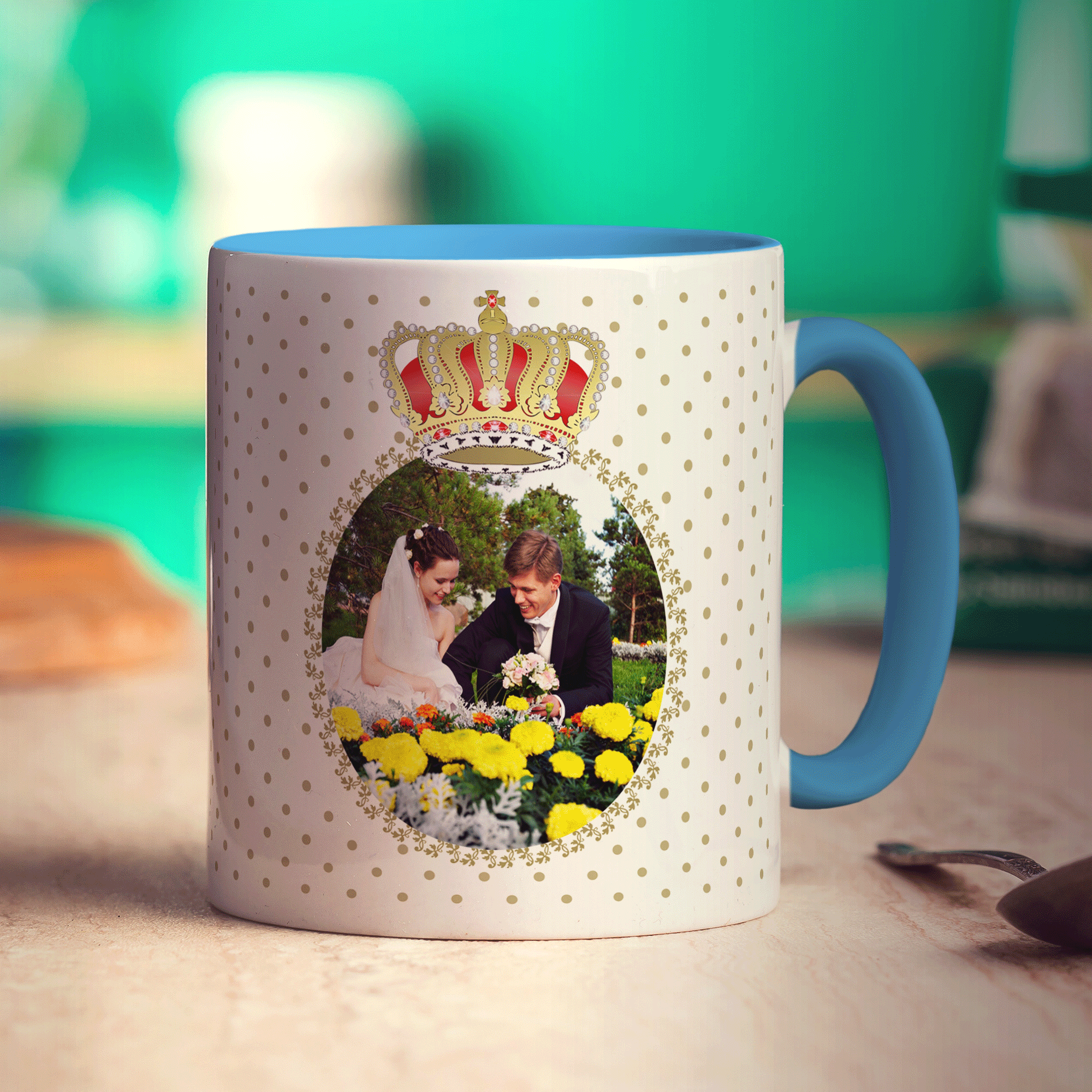 Royal Crown Mug with Photo