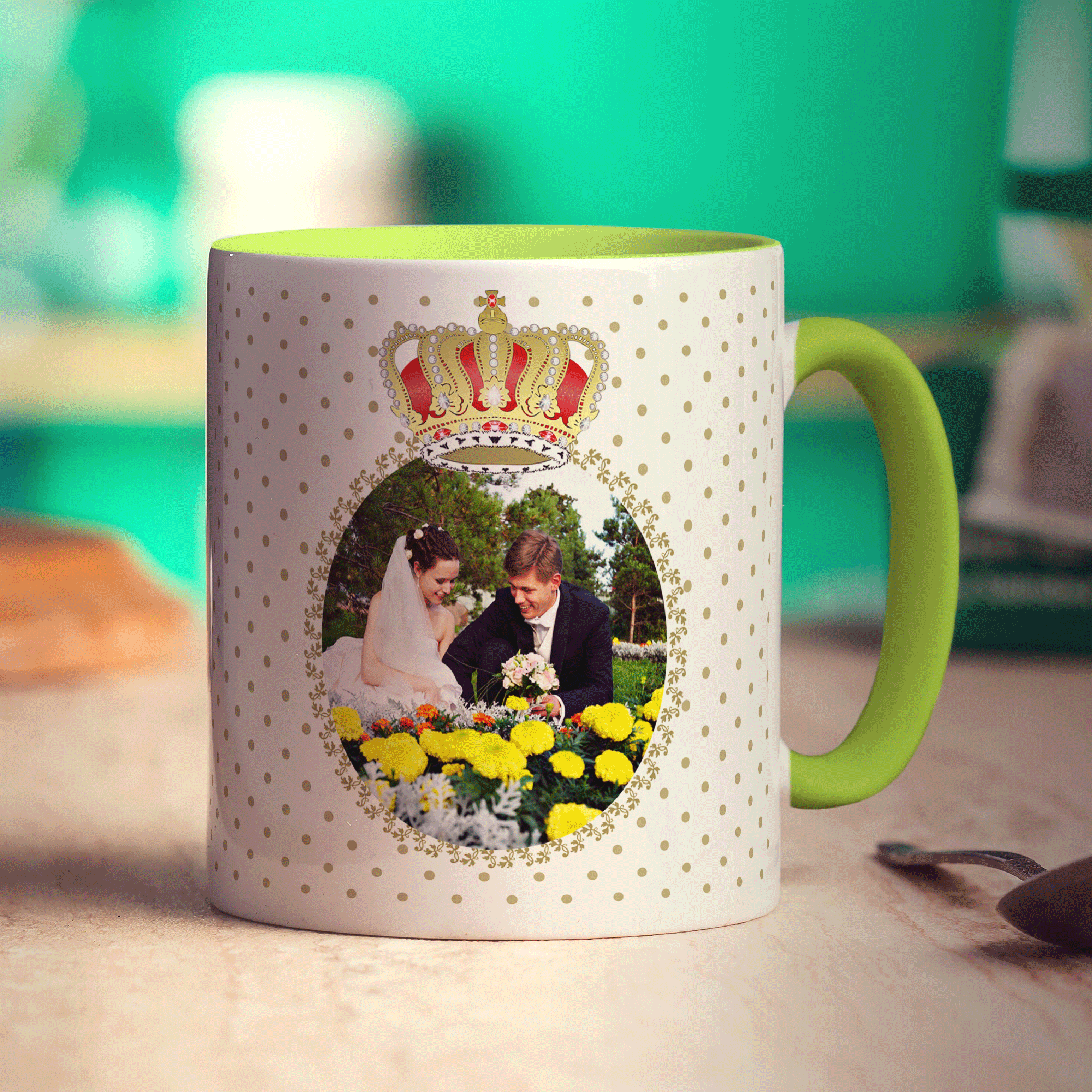 Royal Crown Mug with Photo