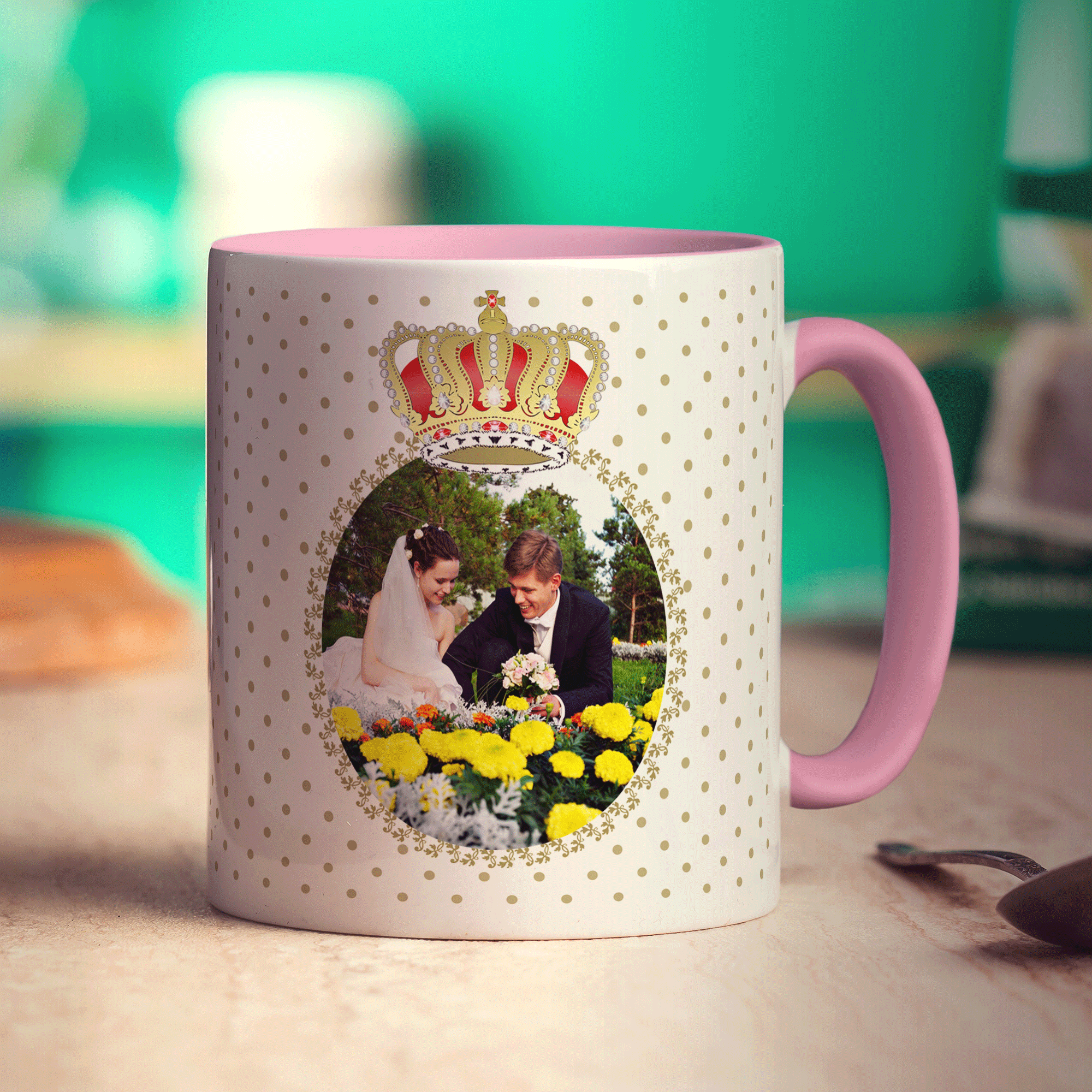 Royal Crown Mug with Photo