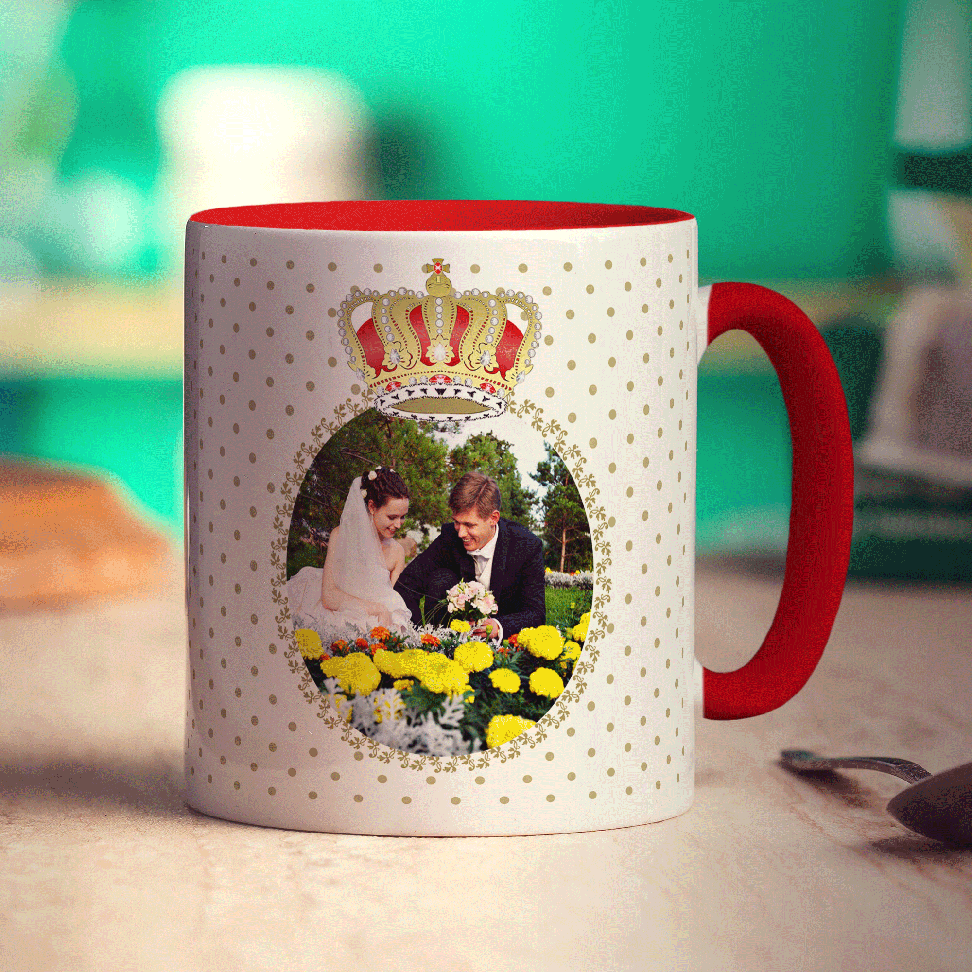 Royal Crown Mug with Photo