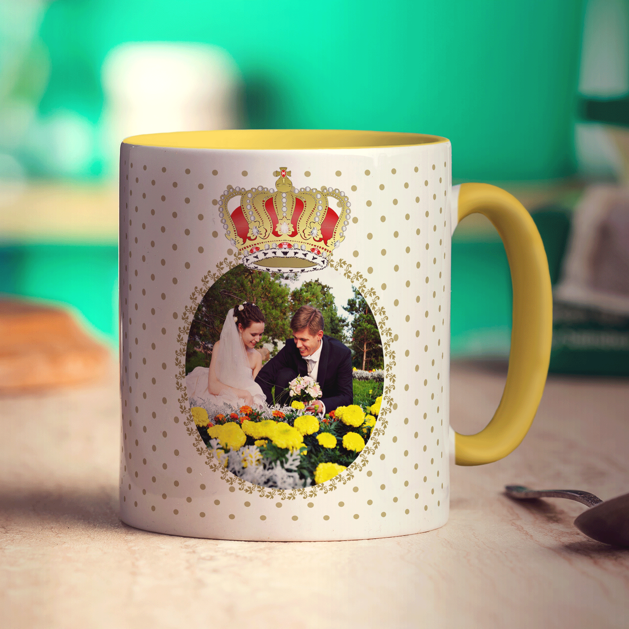 Royal Crown Mug with Photo