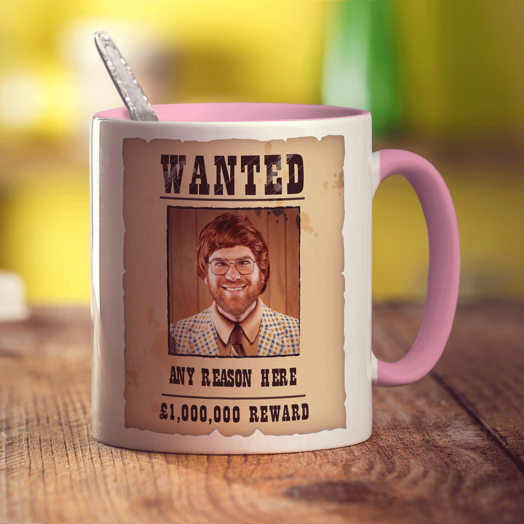 Wanted Poster Photo Mug
