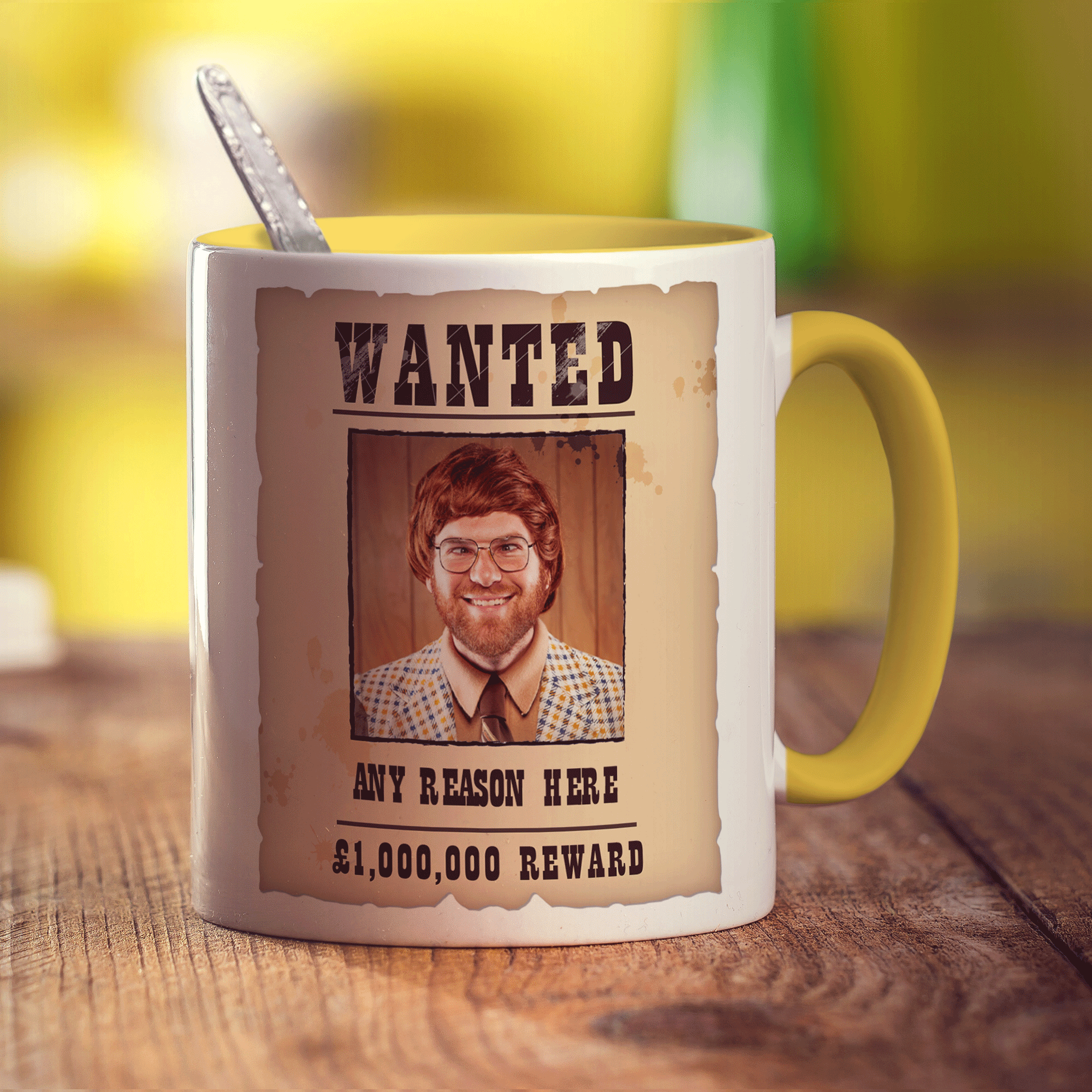 Wanted Poster Photo Mug