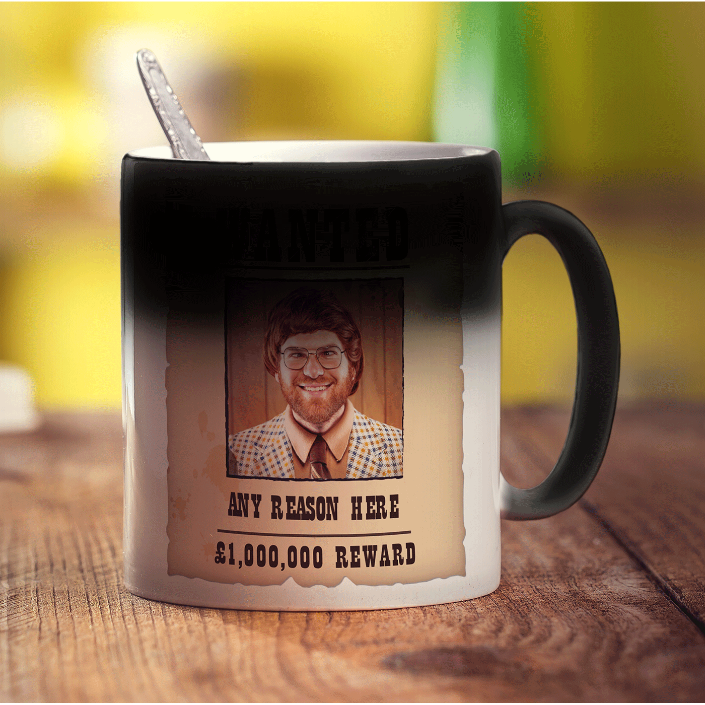 Wanted Poster Photo Mug