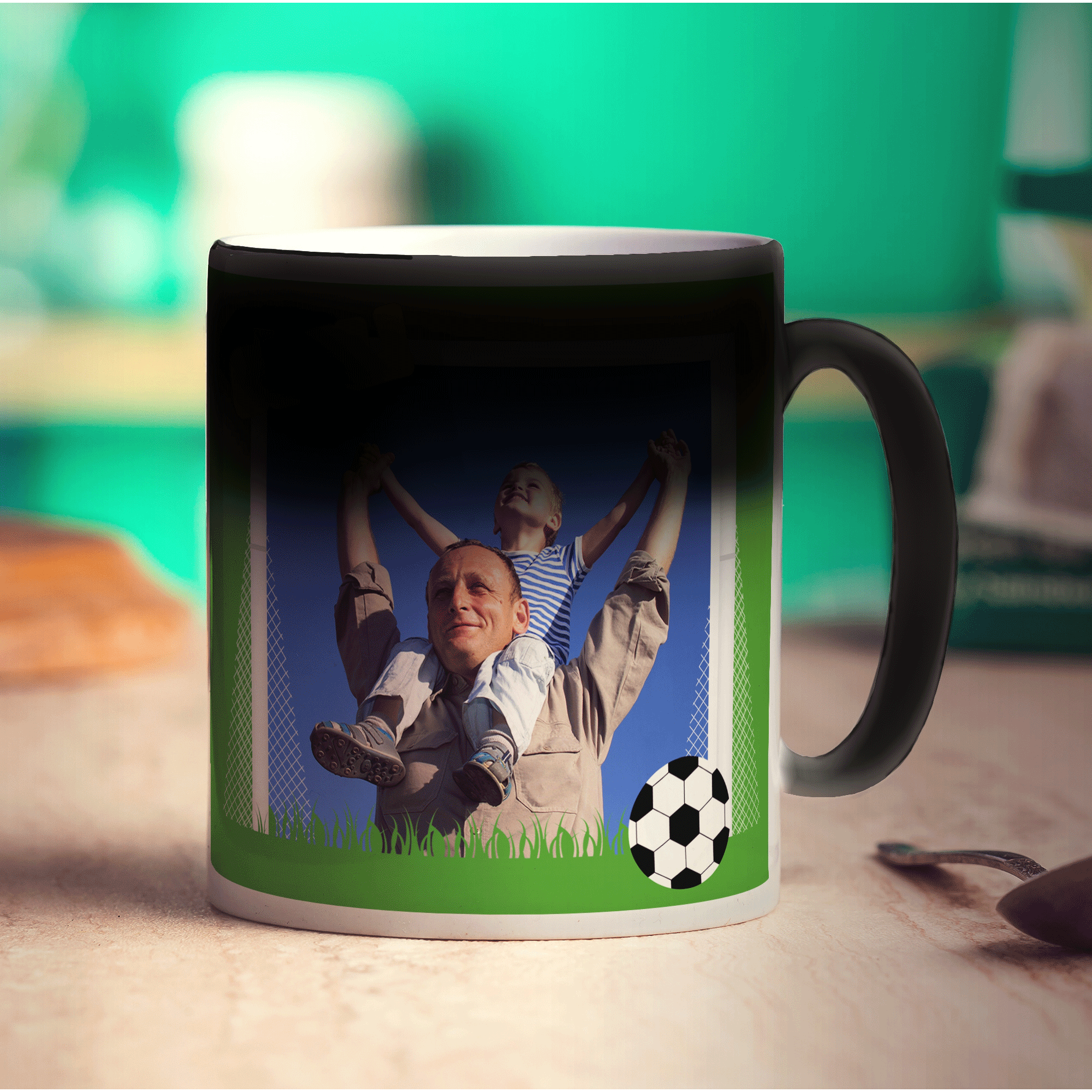 Football Themed Photo Mug