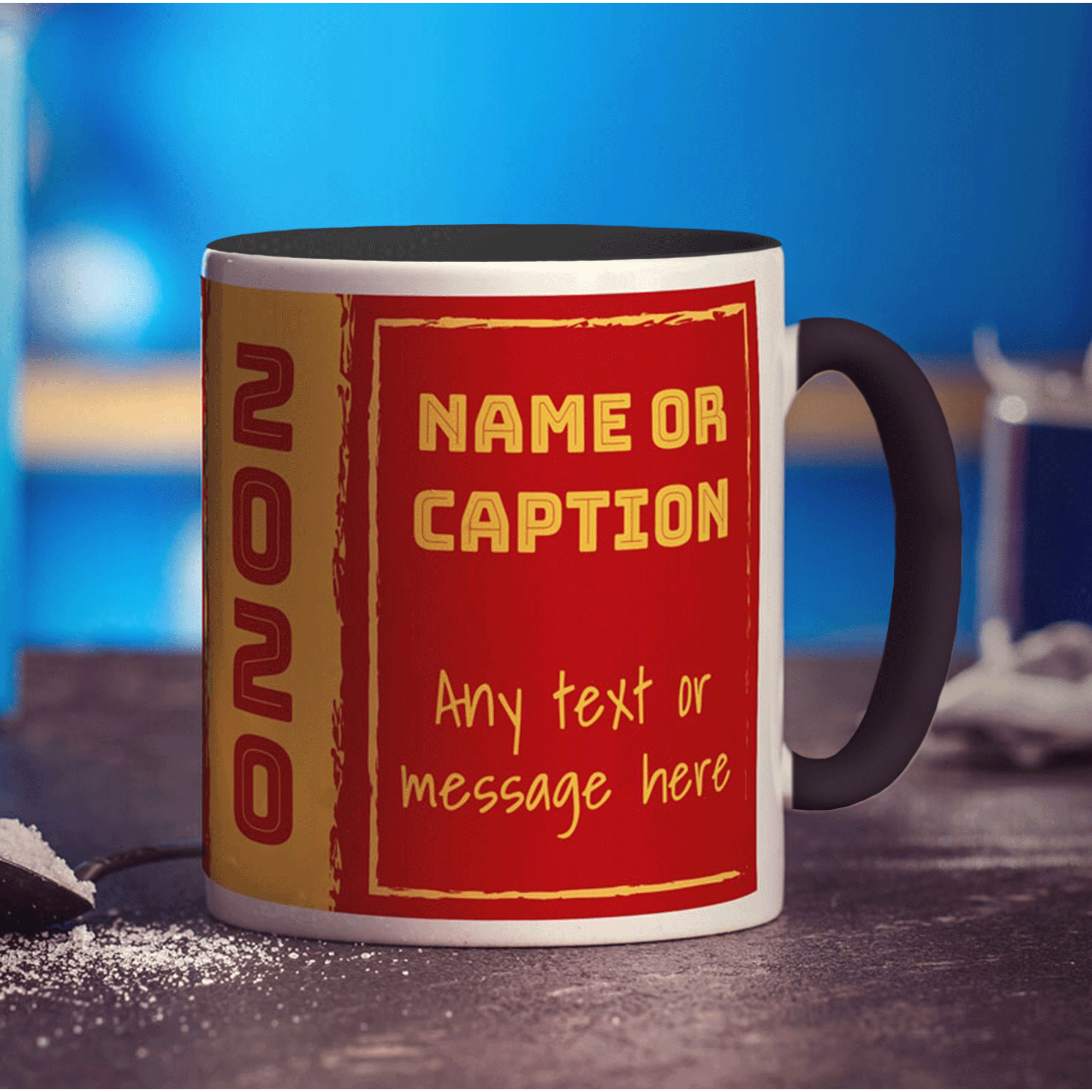 Big Year Message Mug