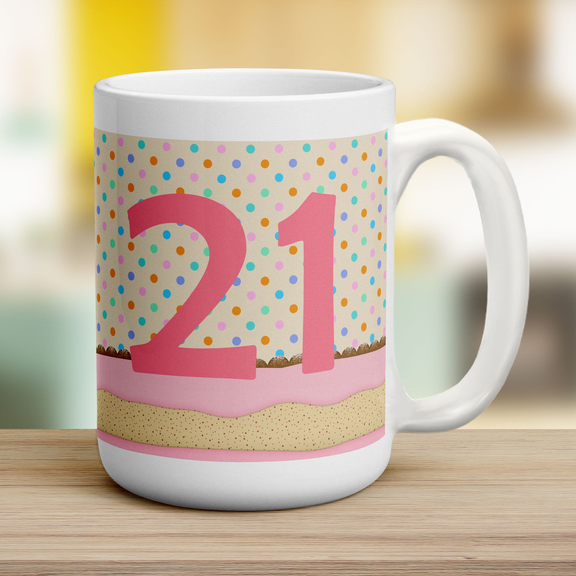 Slice Of Cake Photo Age Mug