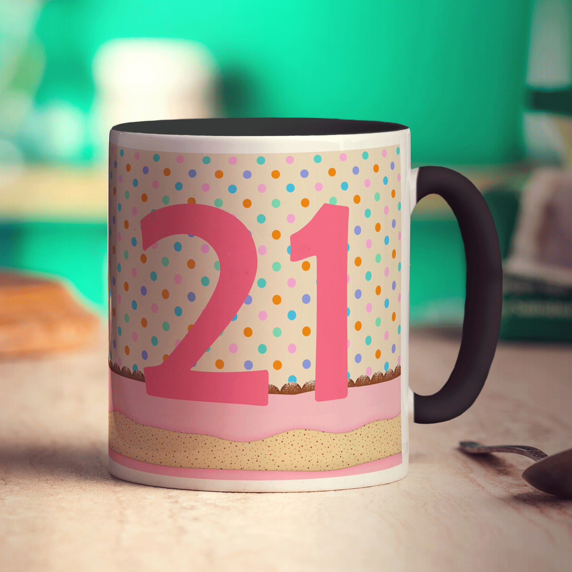 Slice Of Cake Photo Age Mug