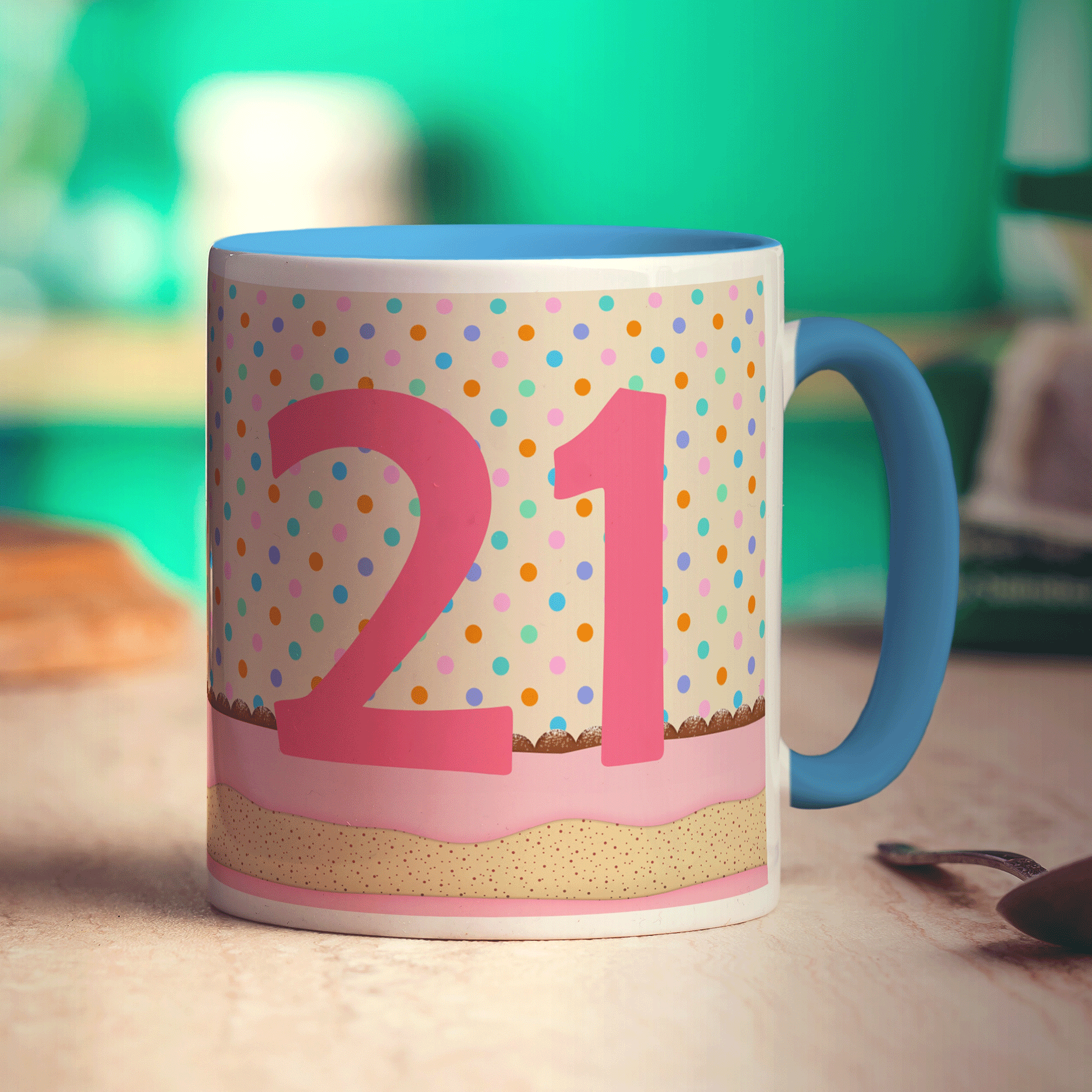 Slice Of Cake Photo Age Mug