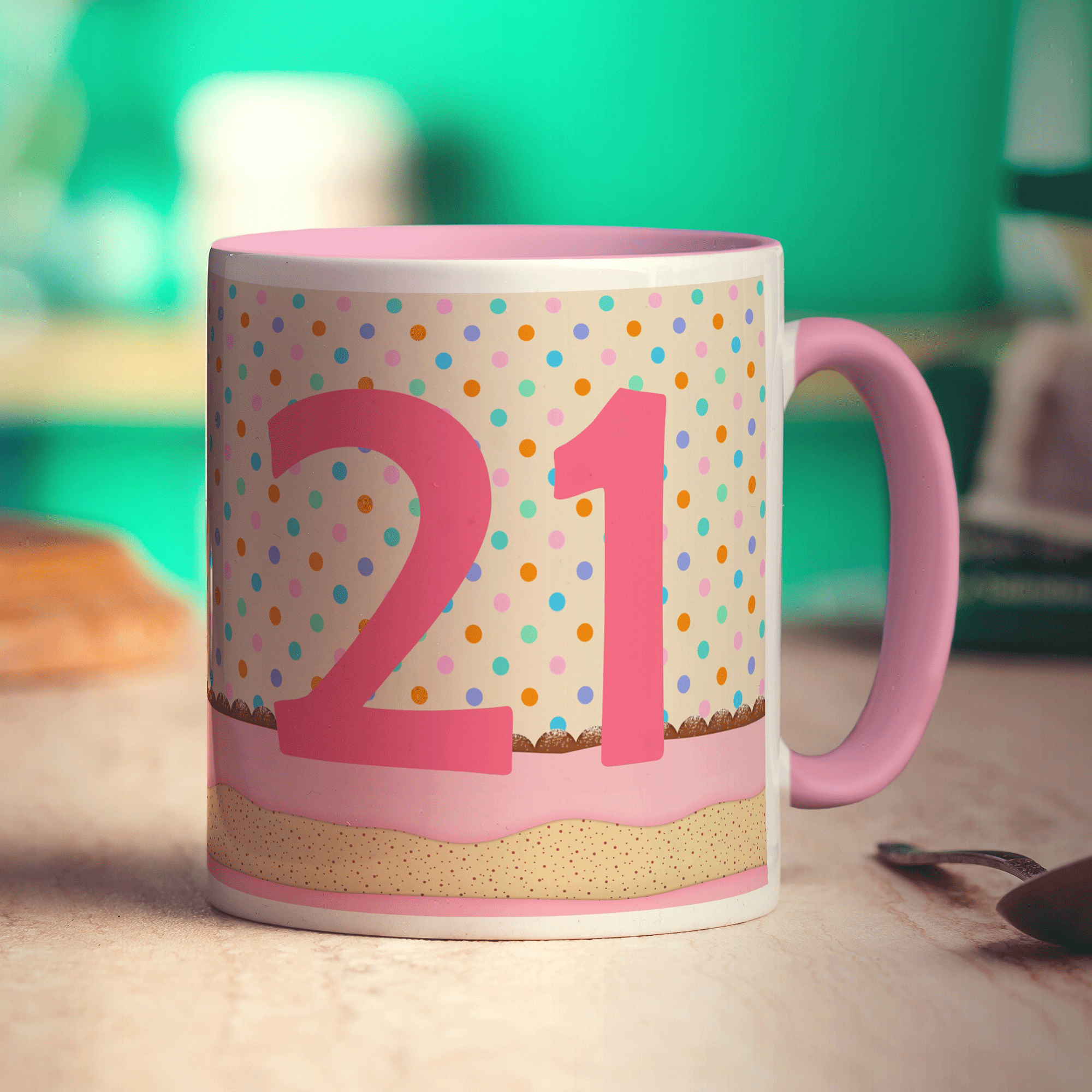 Slice Of Cake Photo Age Mug