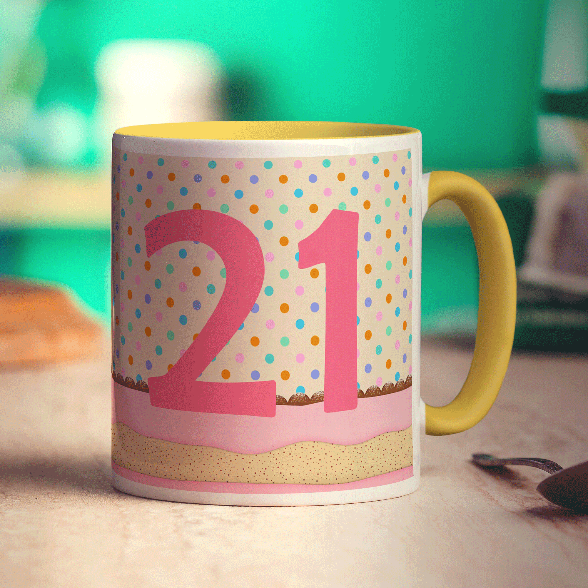Slice Of Cake Photo Age Mug