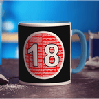 Movie Certificate Age Mug - Standard 330ml (11oz) / Blue