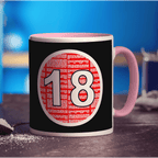Movie Certificate Age Mug - Standard 330ml (11oz) / Pink