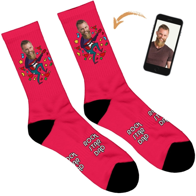 Rock Star Dad Socks