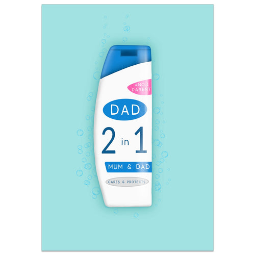 2 in 1 Parent Dad Card