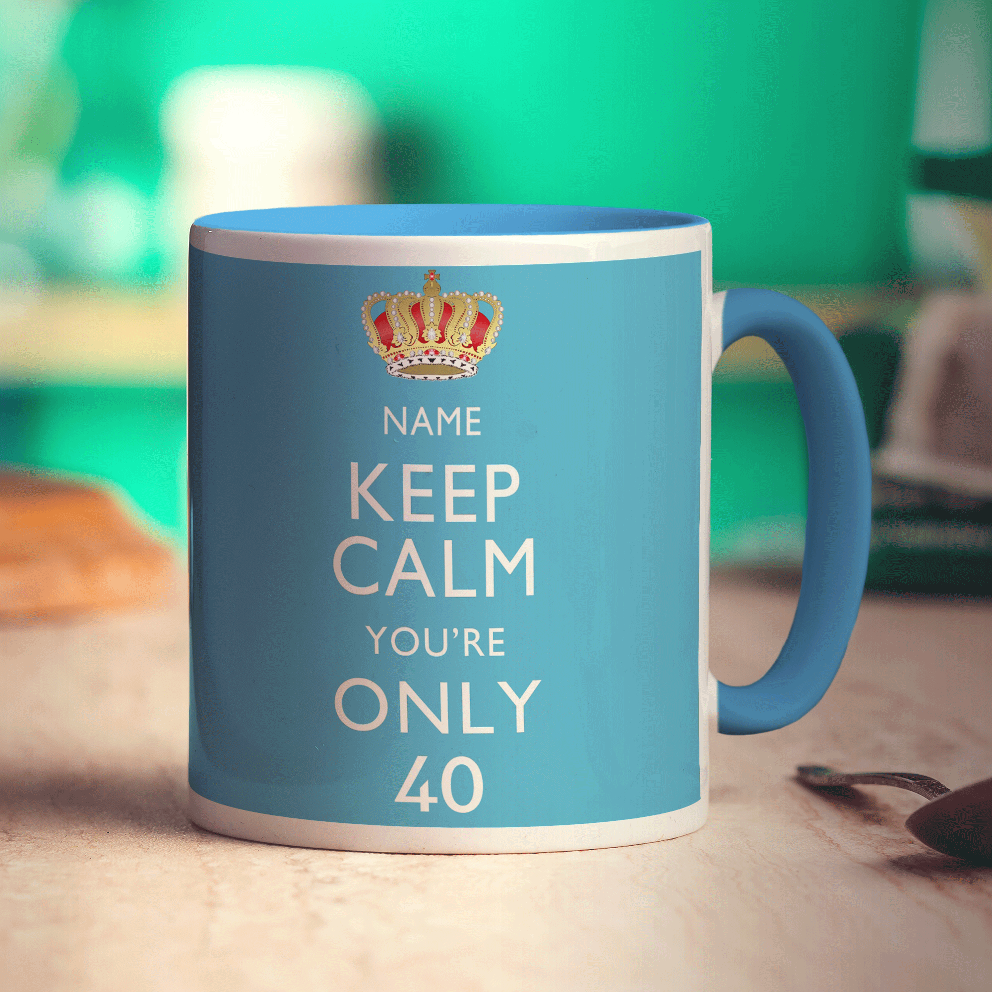 Keep Calm You're Only... Personalised Mug