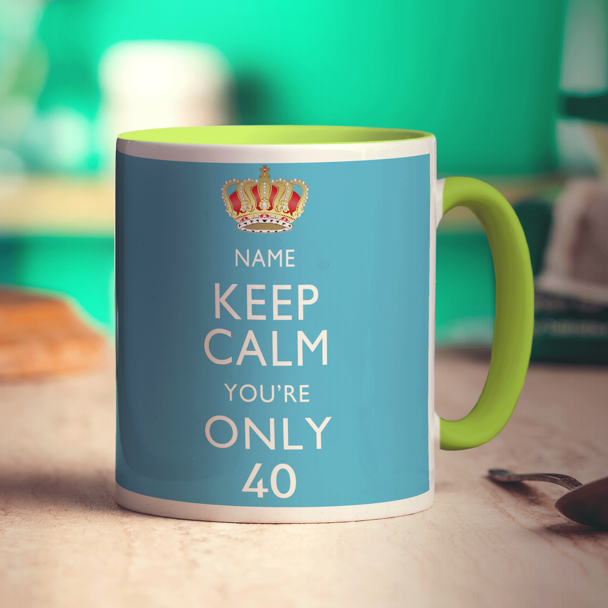 Keep Calm You're Only... Personalised Mug
