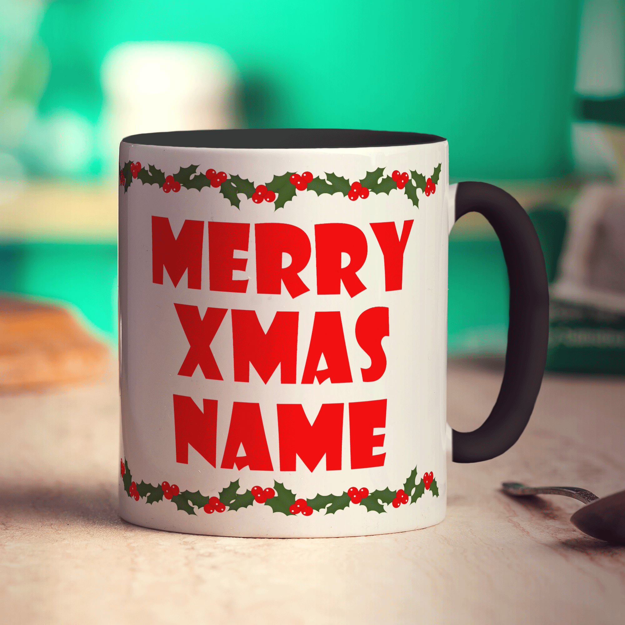 Merry Xmas Name Mug