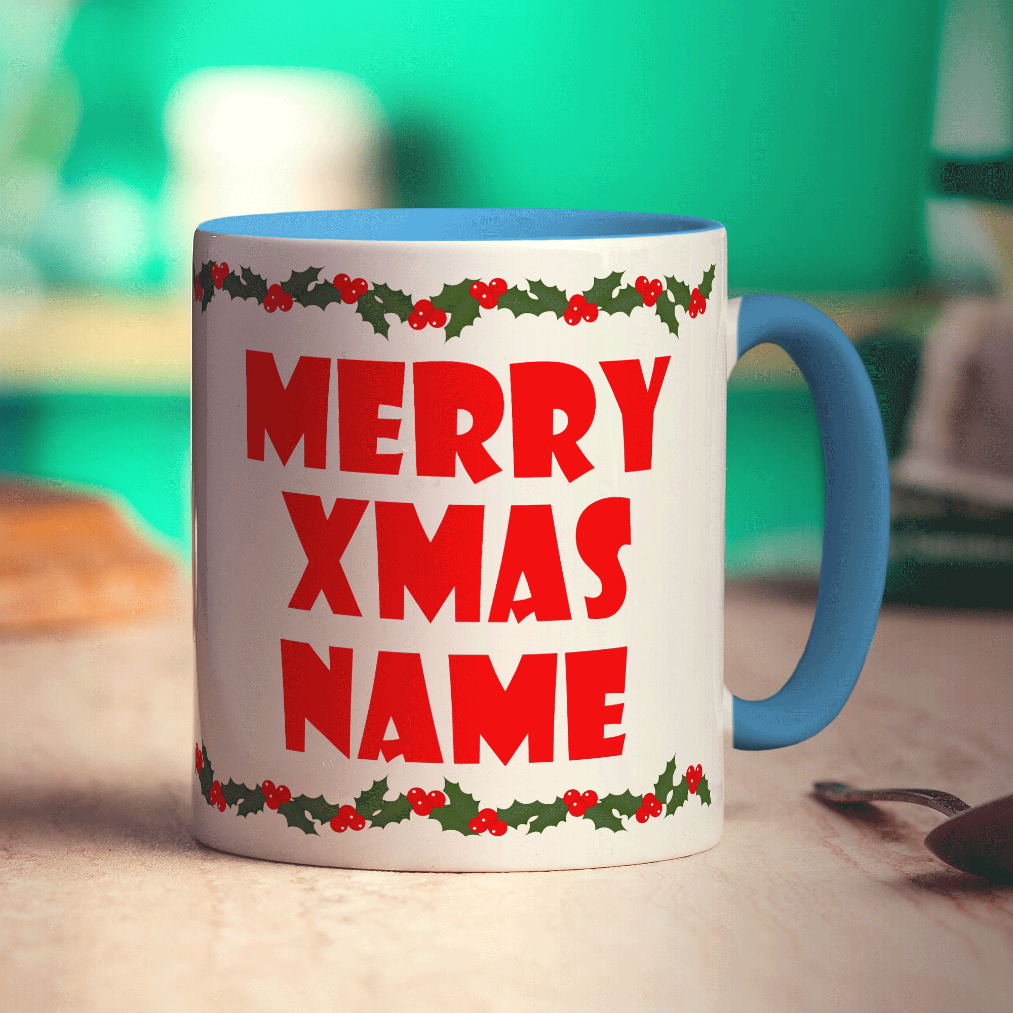 Merry Xmas Name Mug