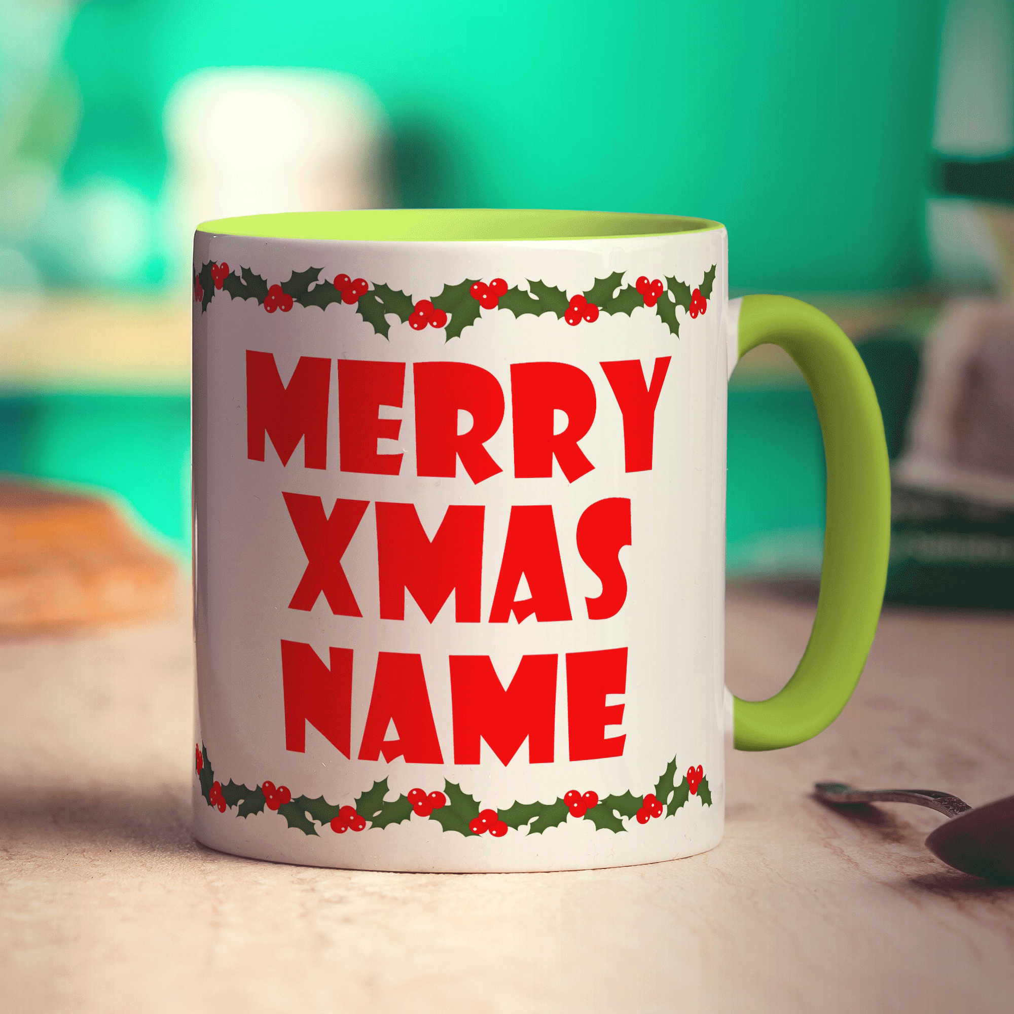 Merry Xmas Name Mug