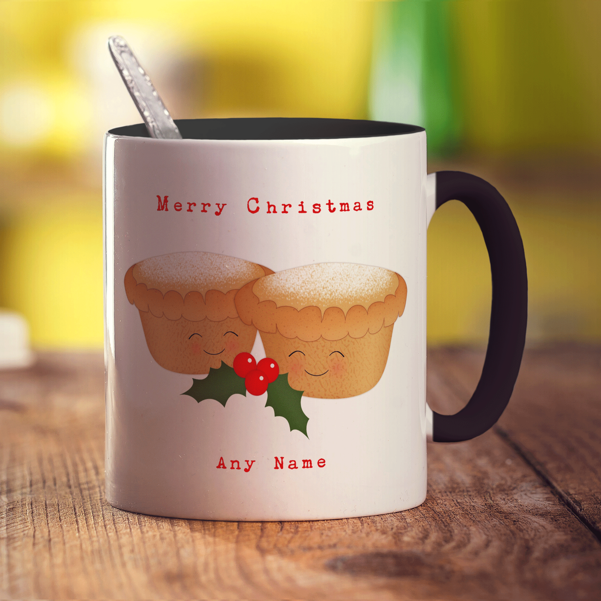 Mince Pie Personalised Mug