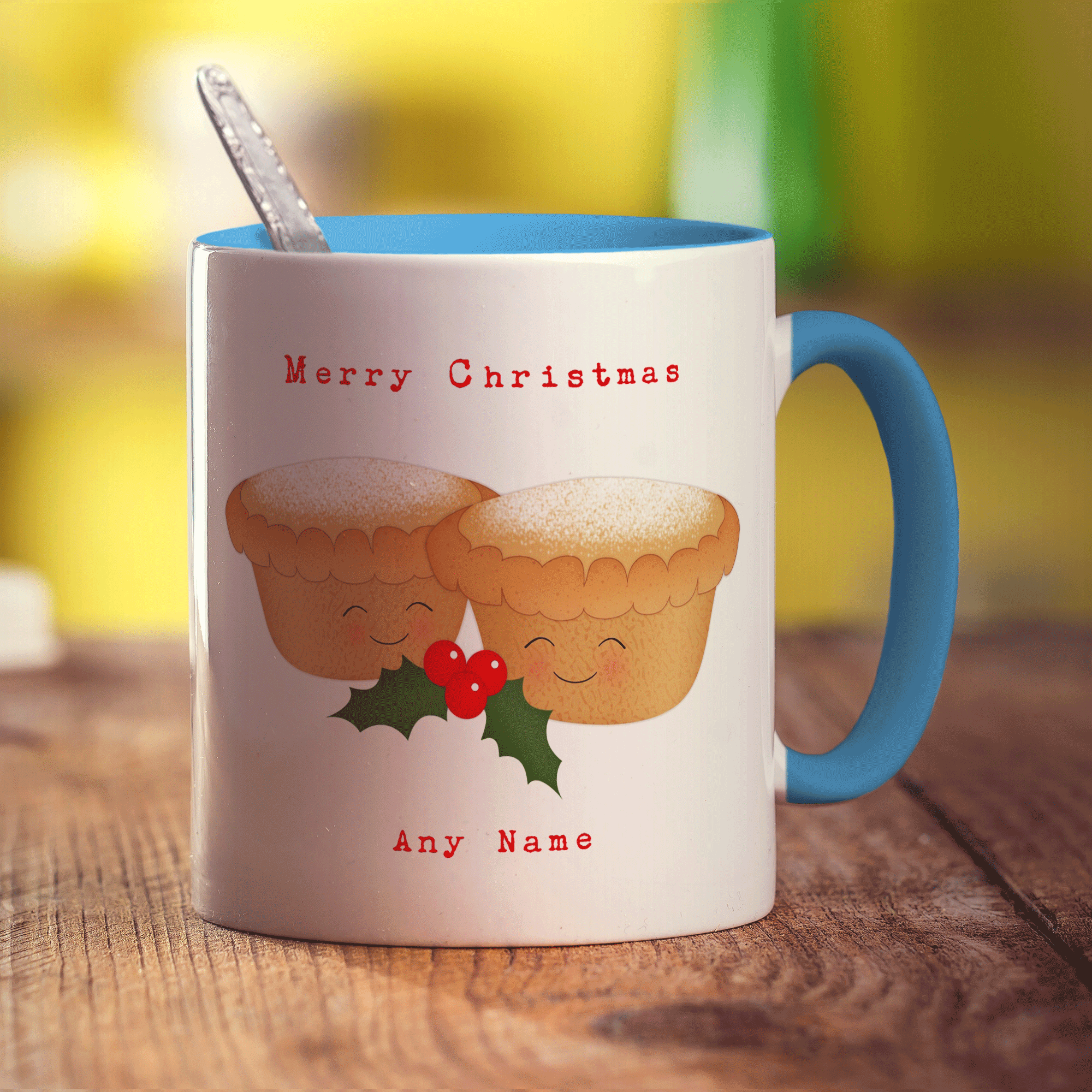 Mince Pie Personalised Mug