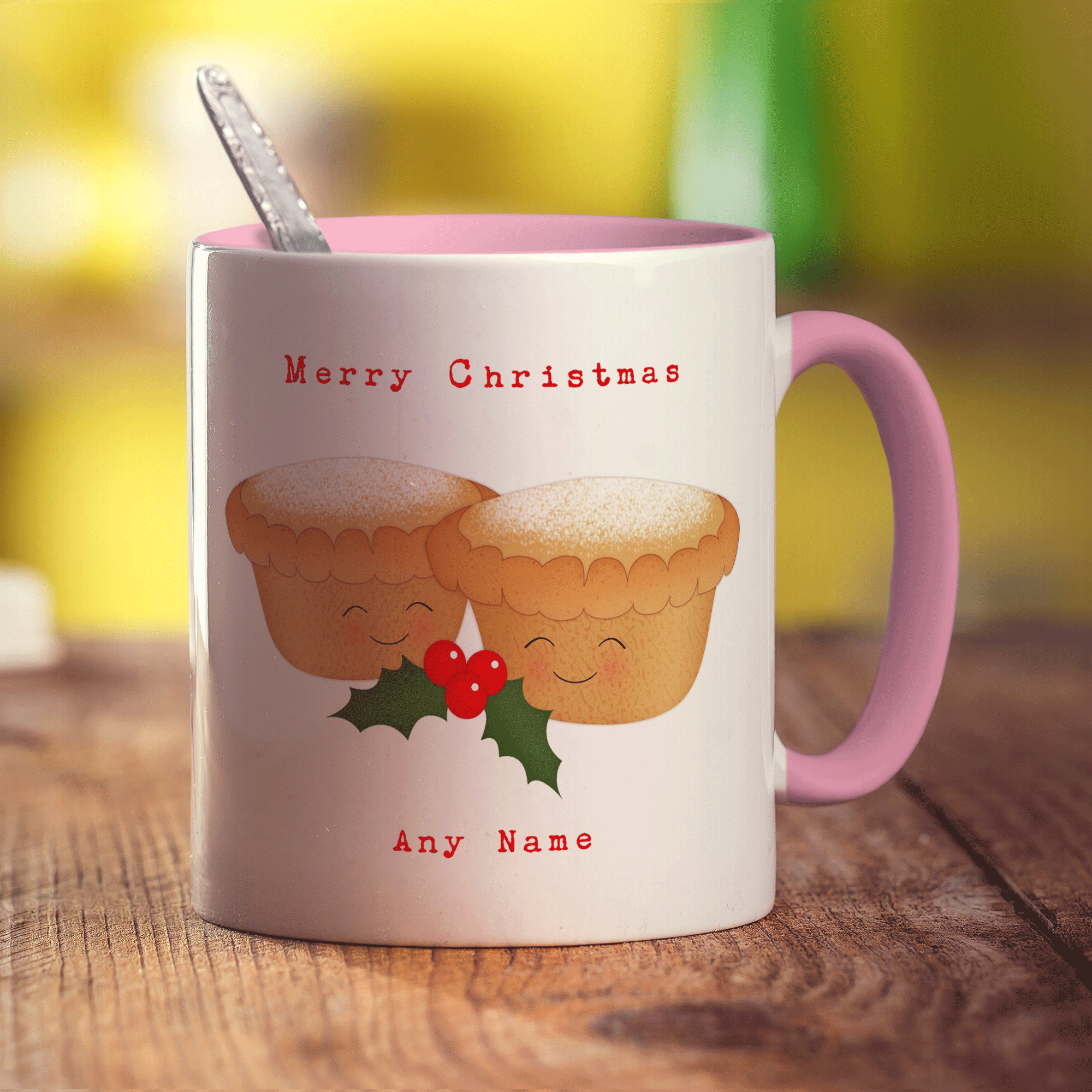 Mince Pie Personalised Mug