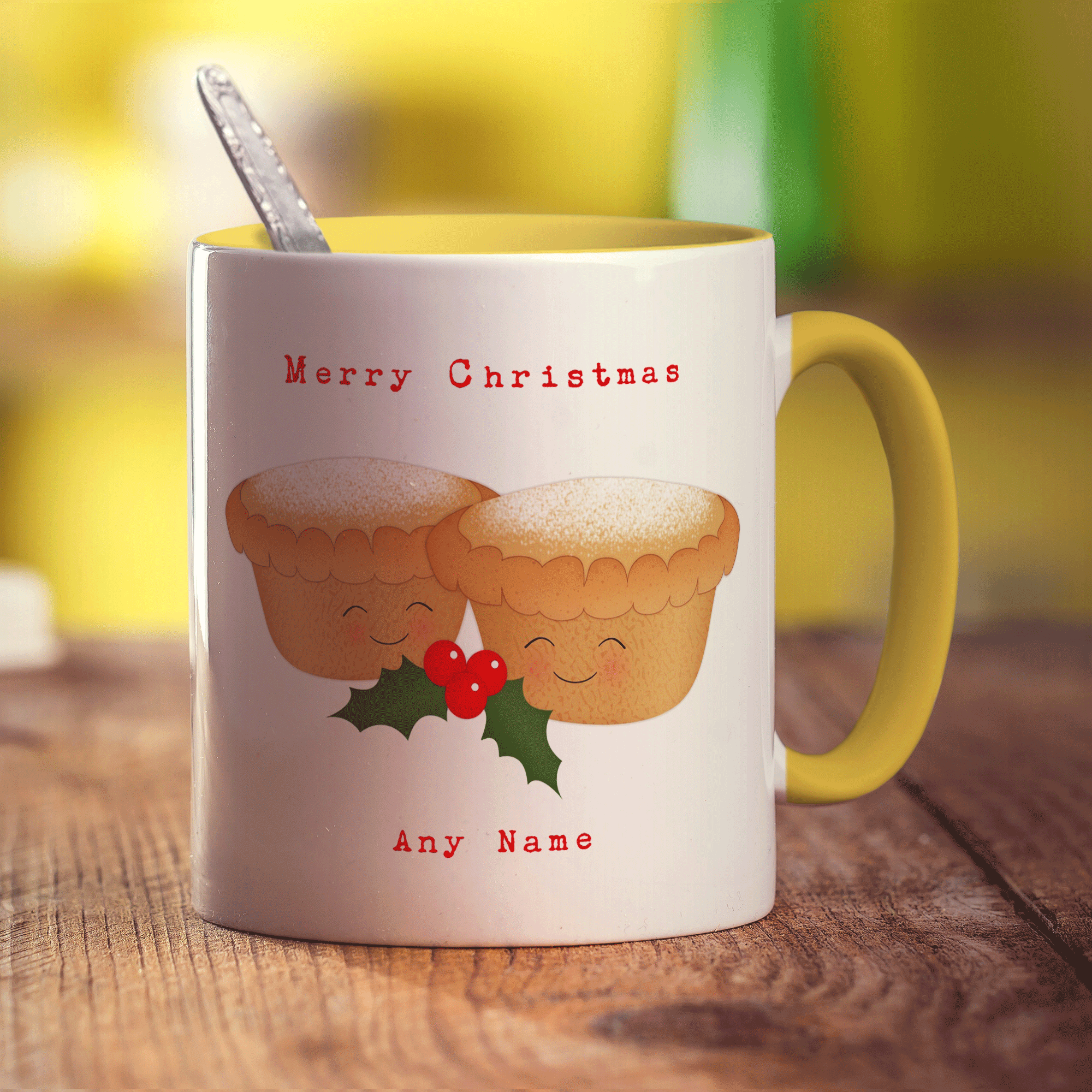 Mince Pie Personalised Mug