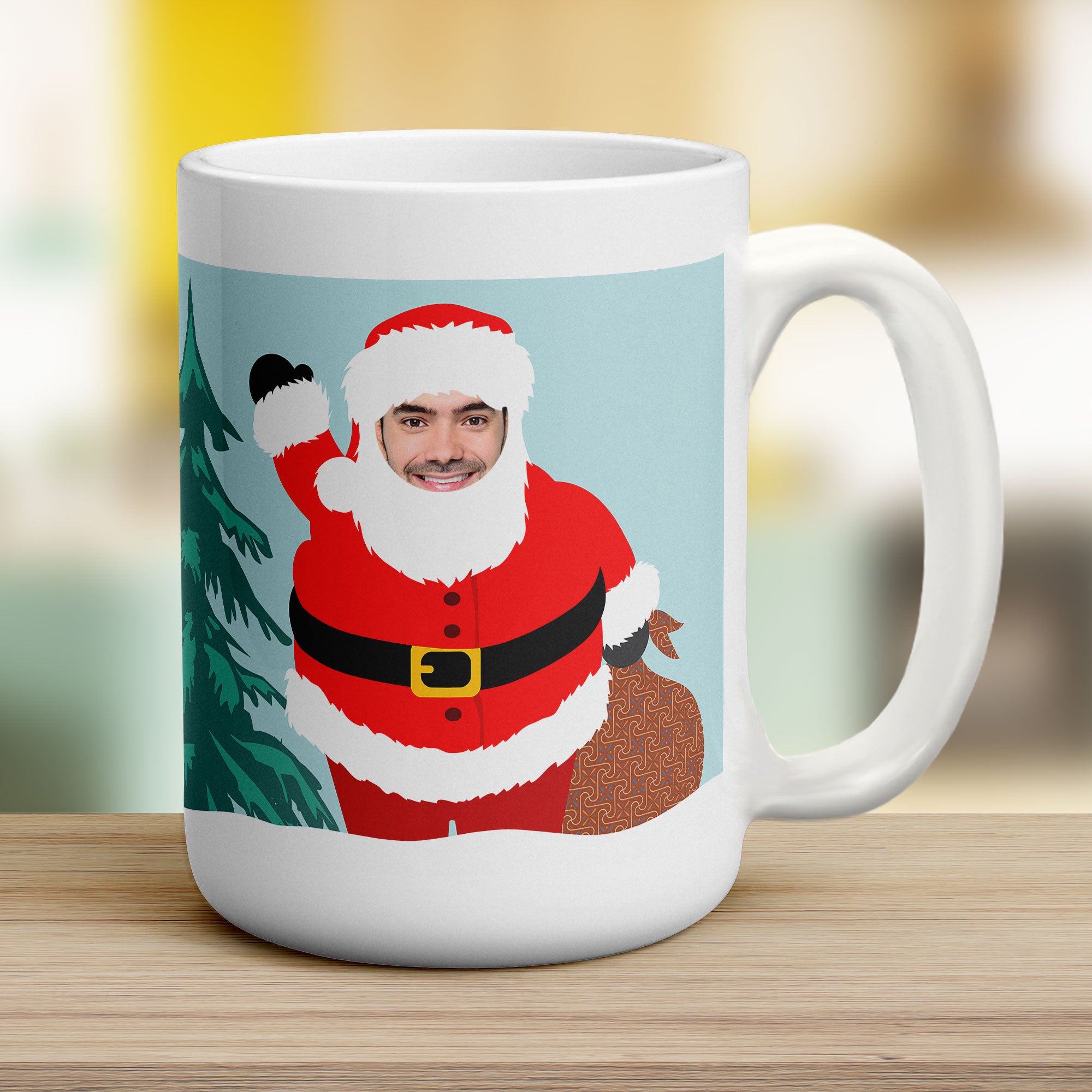 Secret Santa Gift Photo Mug