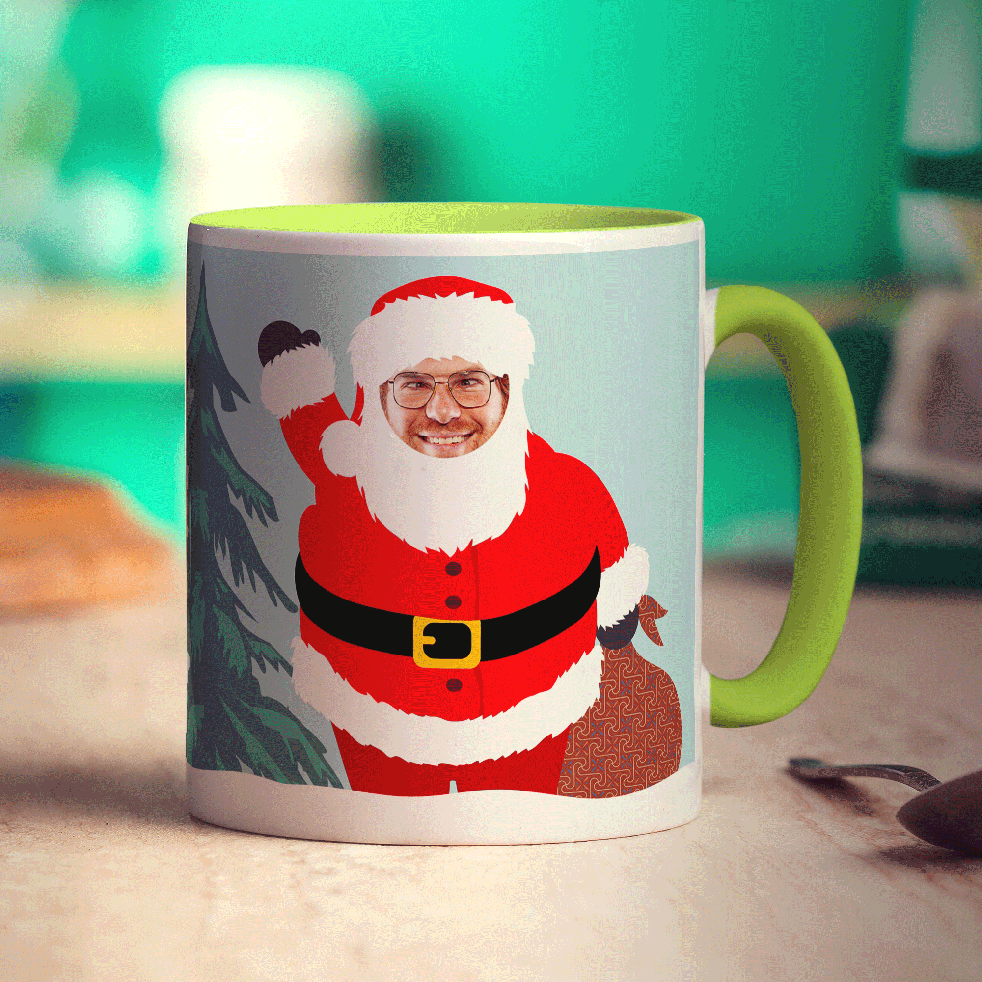 Secret Santa Gift Photo Mug