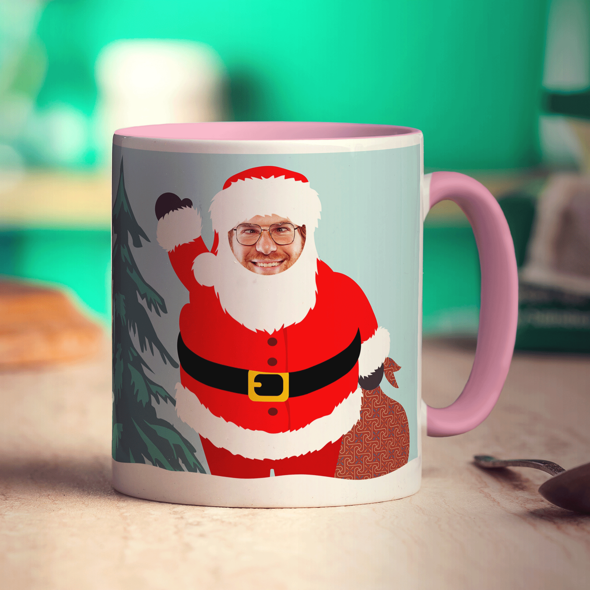 Secret Santa Gift Photo Mug
