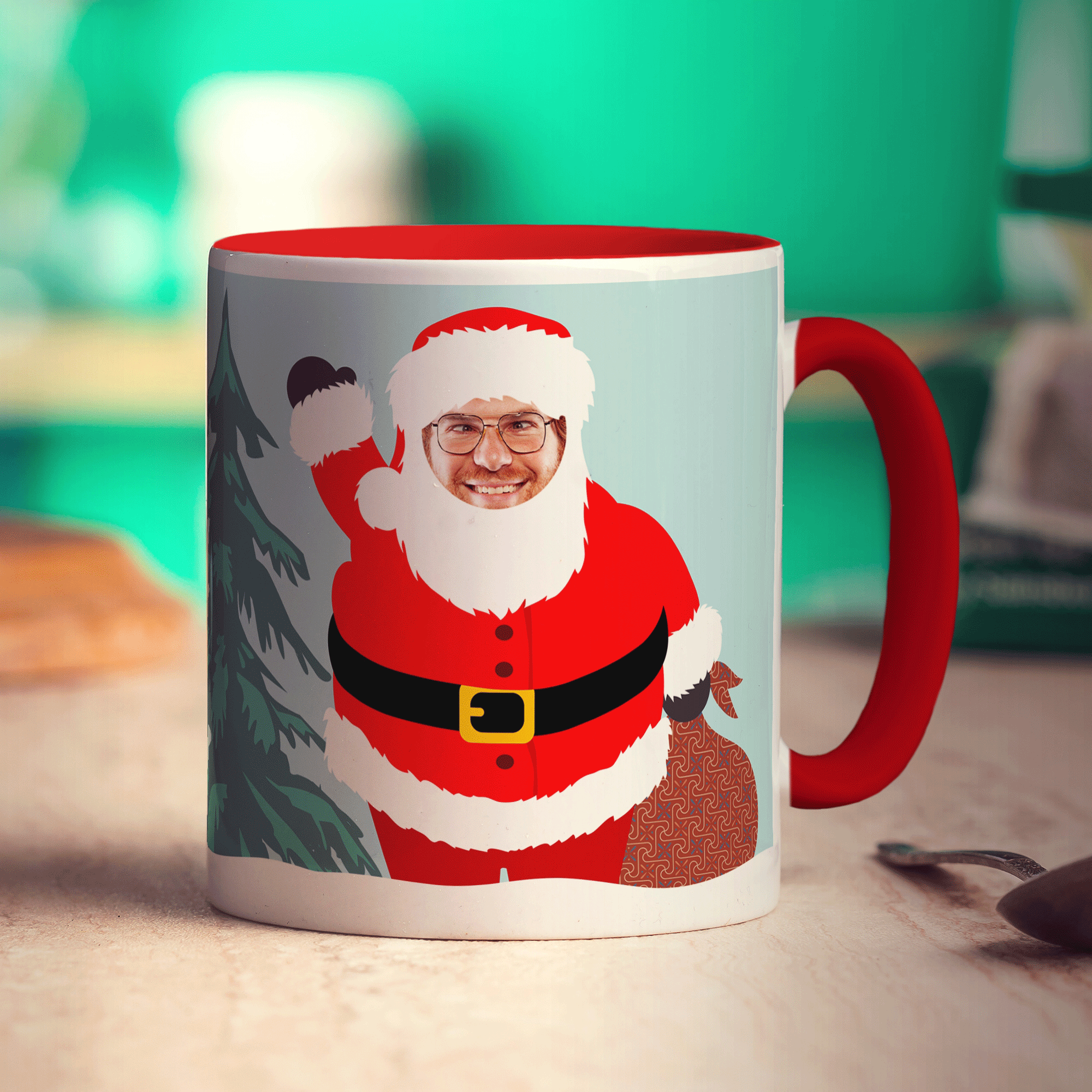 Secret Santa Gift Photo Mug