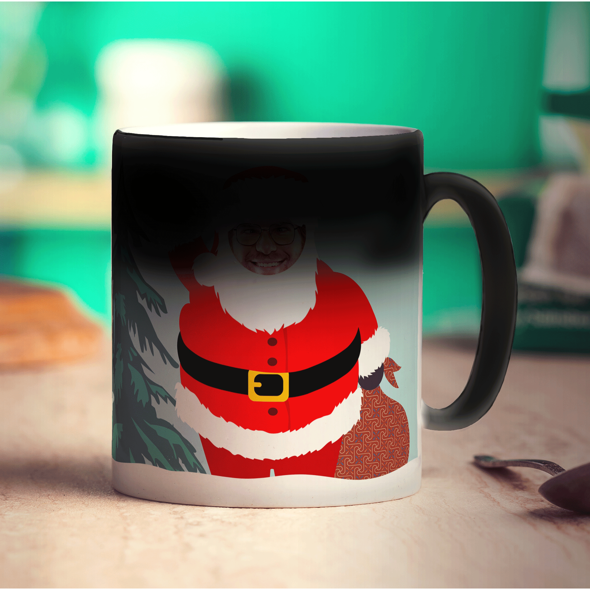 Secret Santa Gift Photo Mug