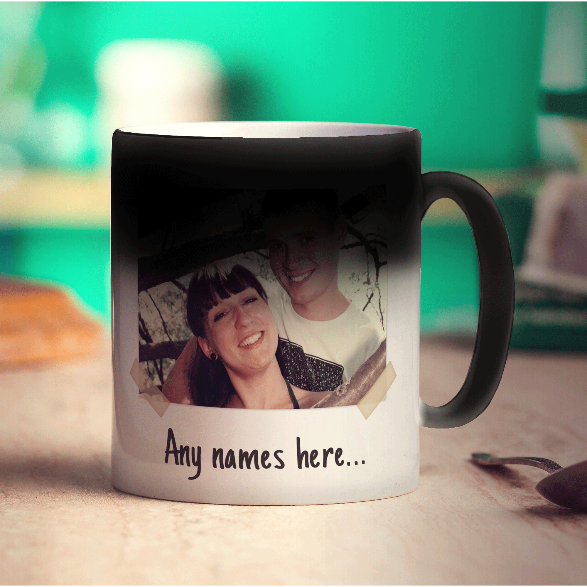 Scrapbook Style Photo Mug