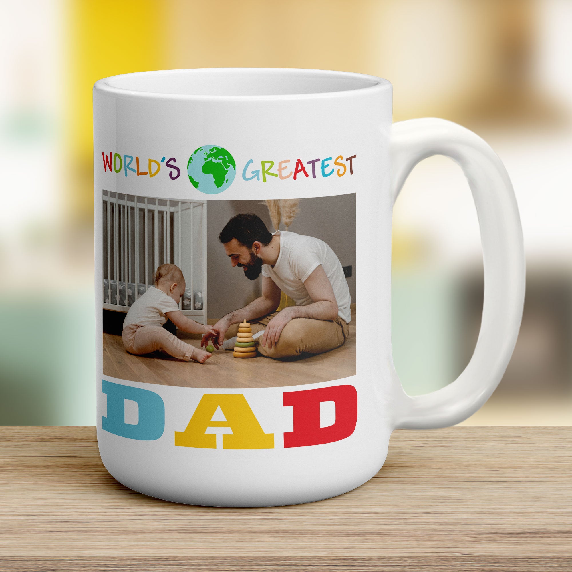 World's Greatest Dad' Photo Mug