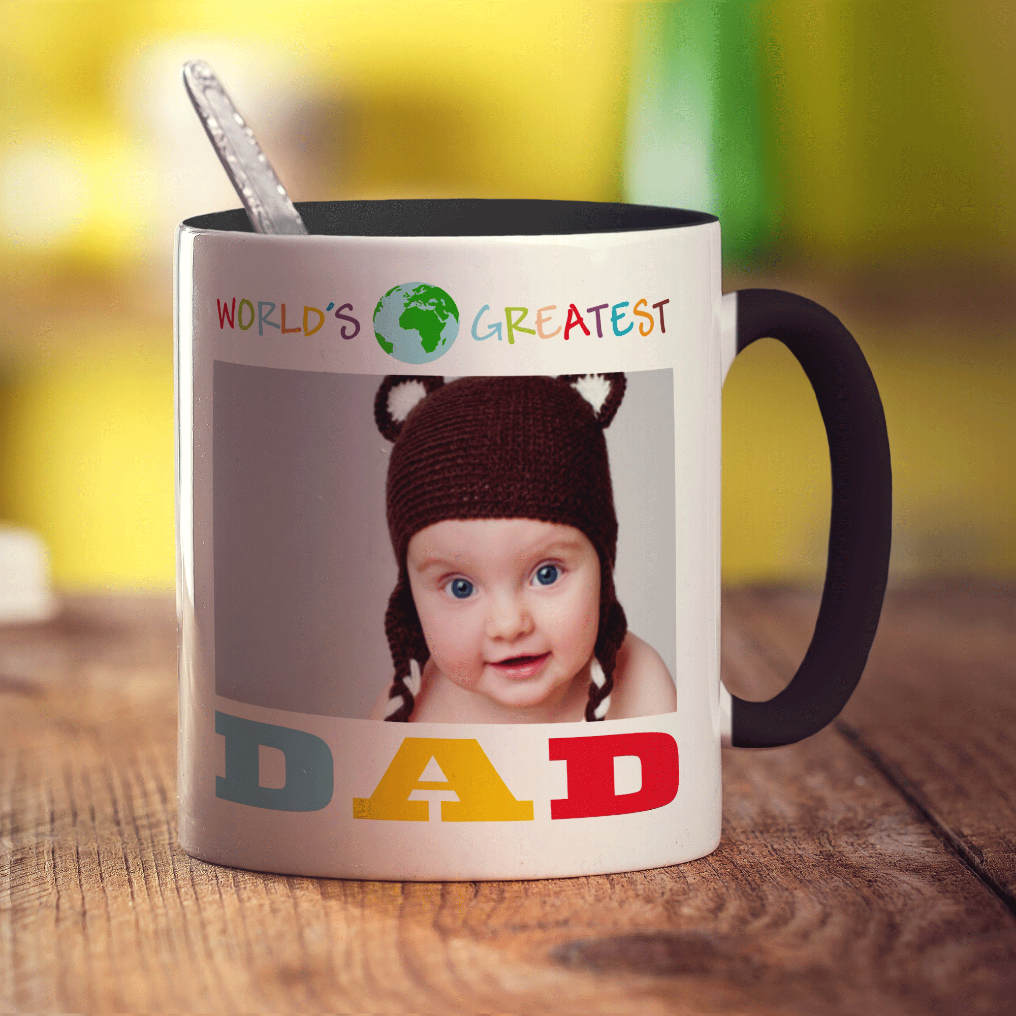 World's Greatest Dad' Photo Mug