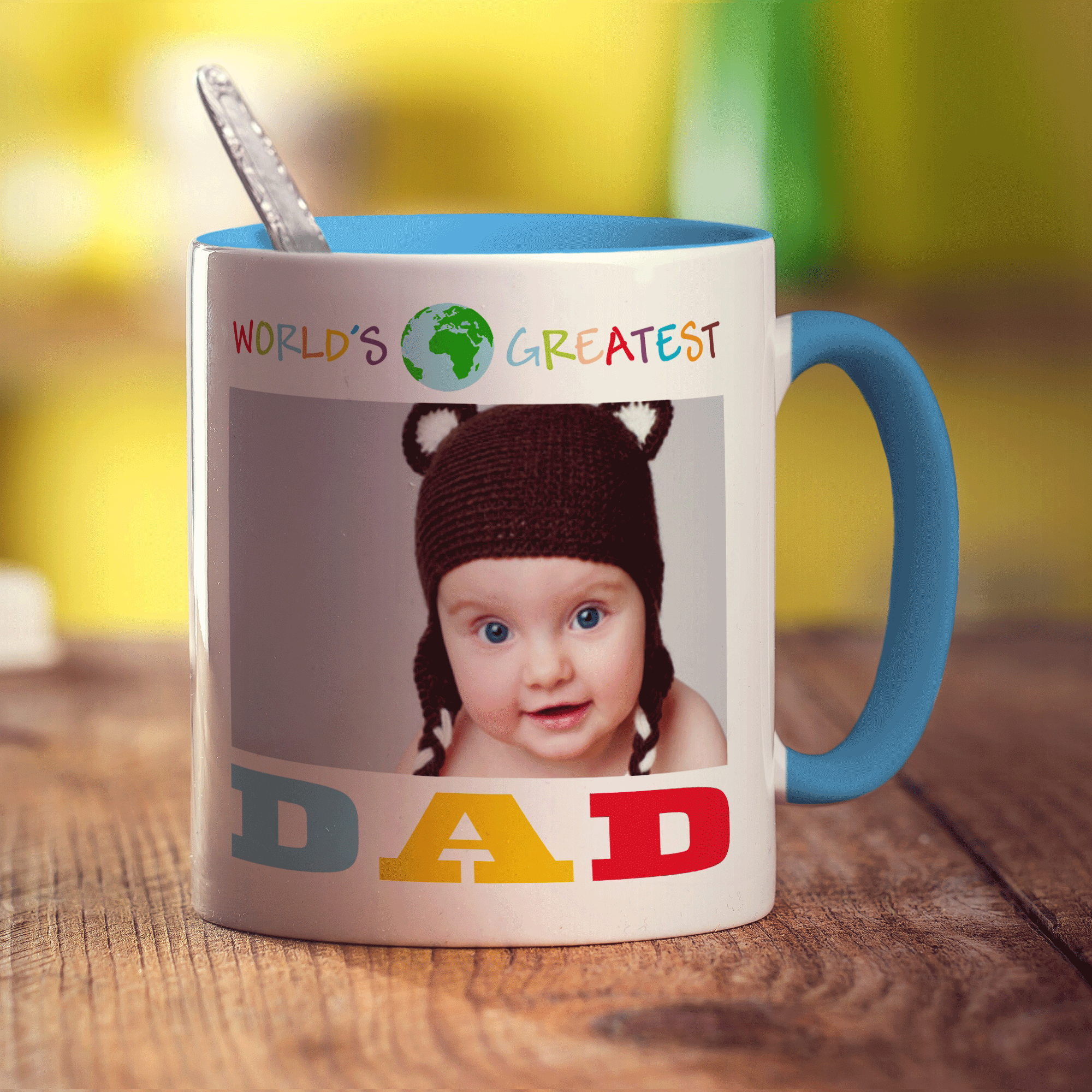 World's Greatest Dad' Photo Mug