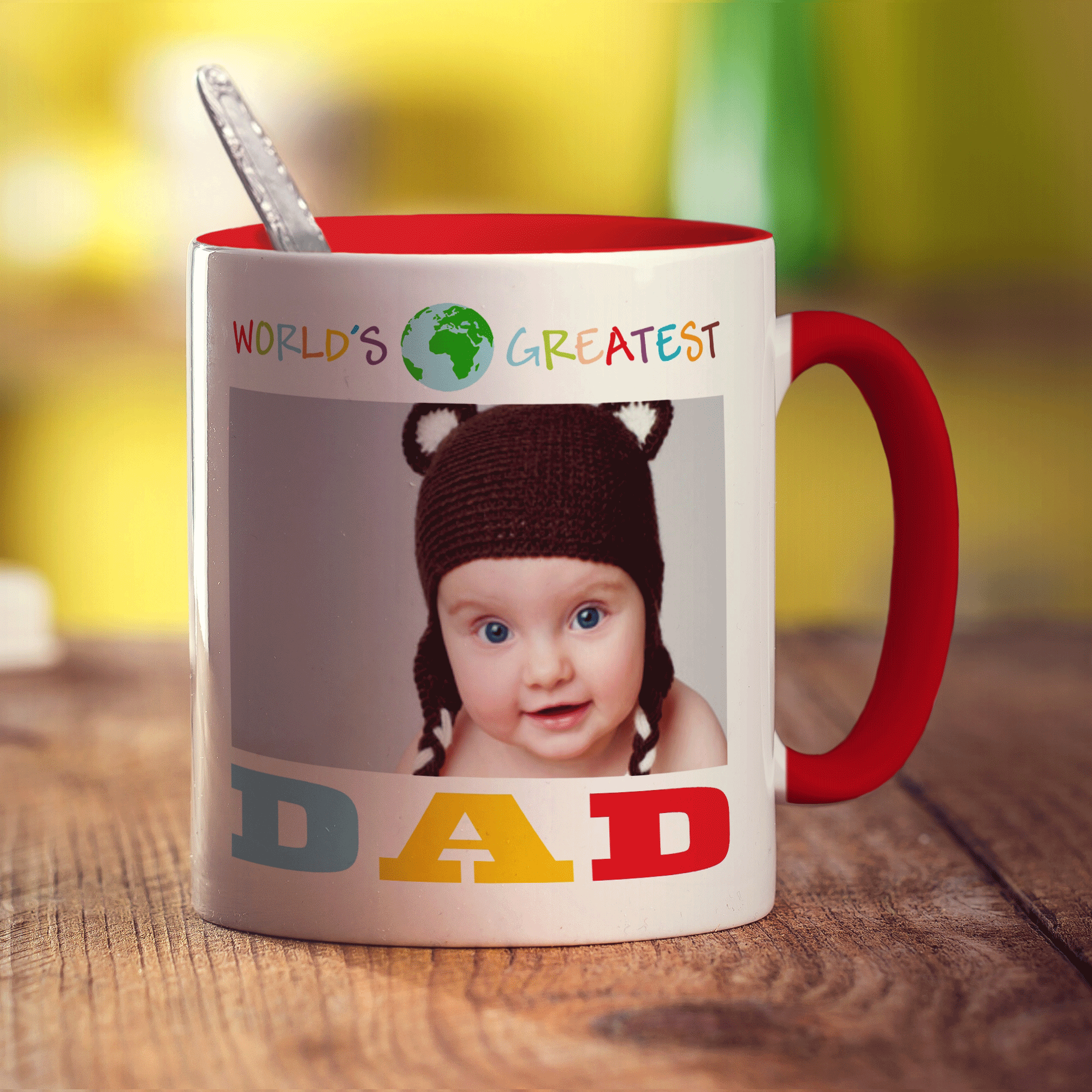 World's Greatest Dad' Photo Mug