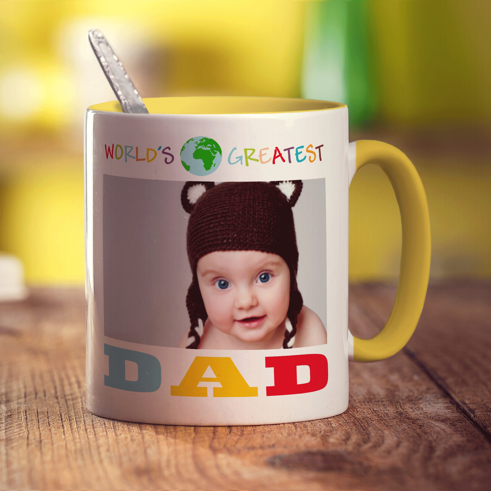 World's Greatest Dad' Photo Mug