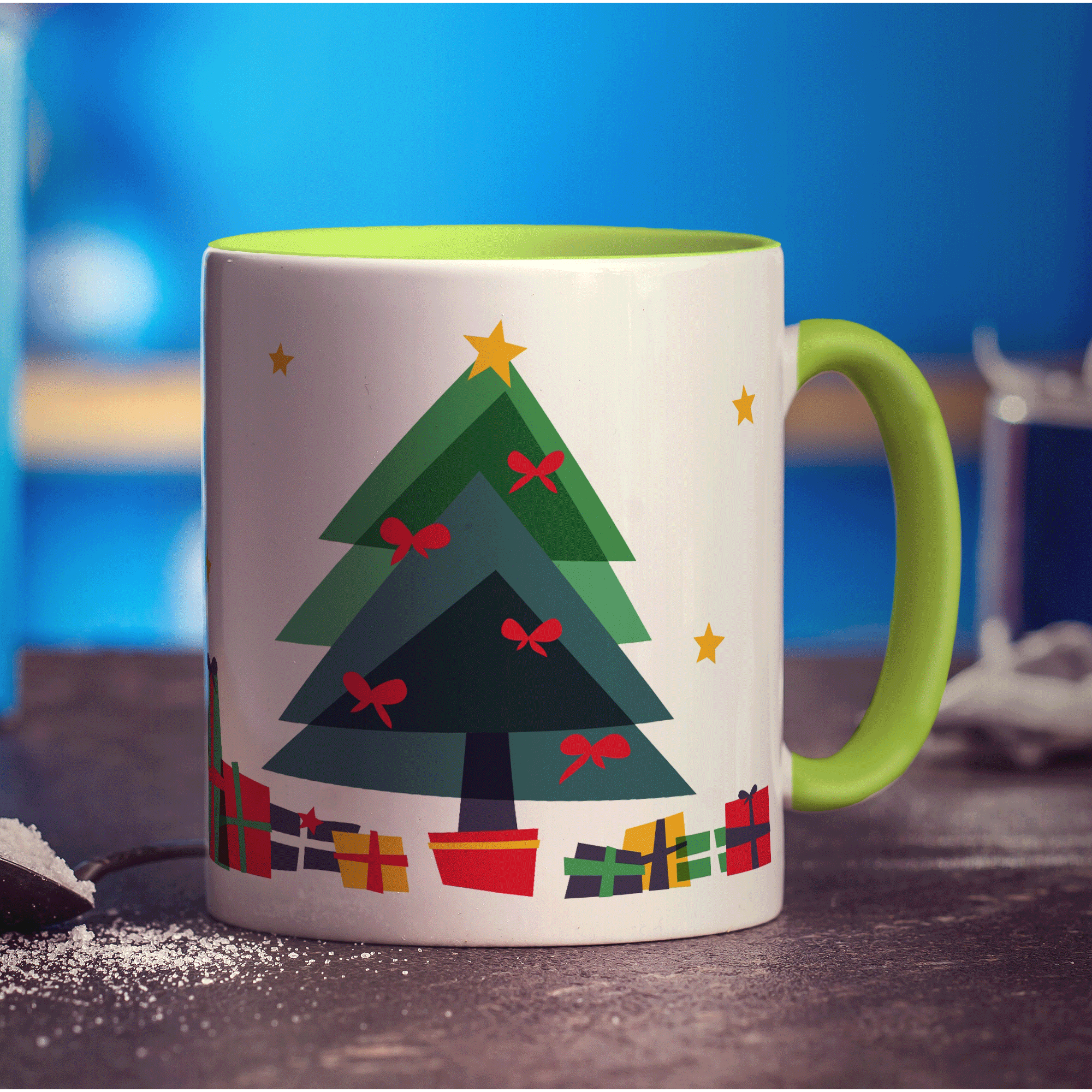 All I Want' Christmas Name Mug