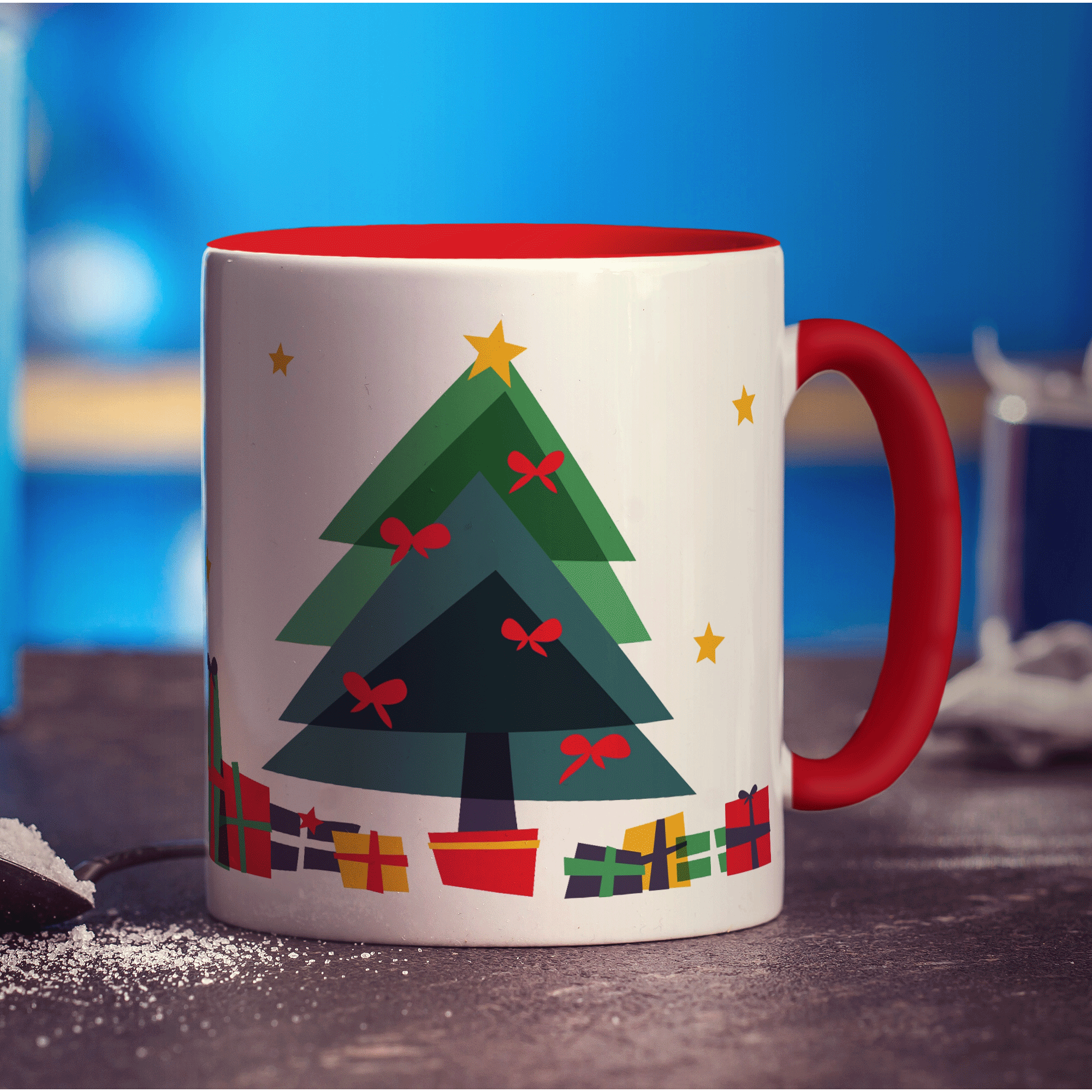 All I Want' Christmas Name Mug
