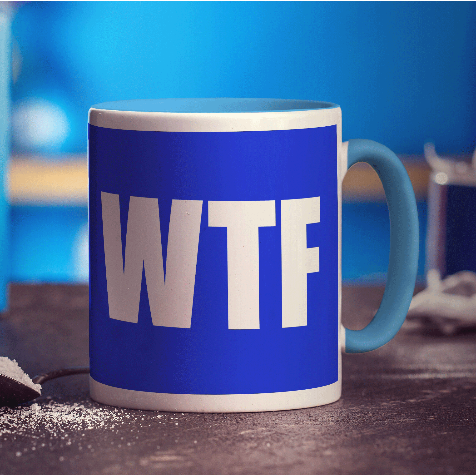 WTF Message Mug