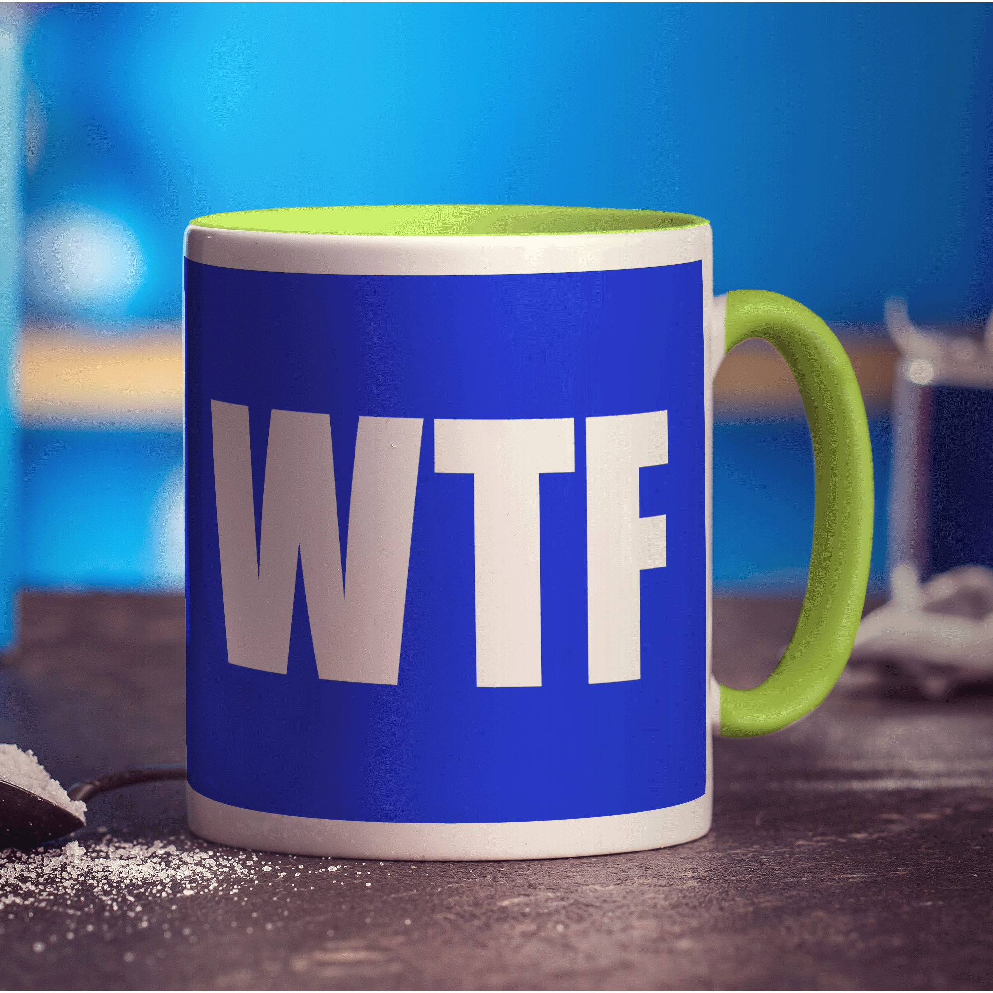 WTF Message Mug