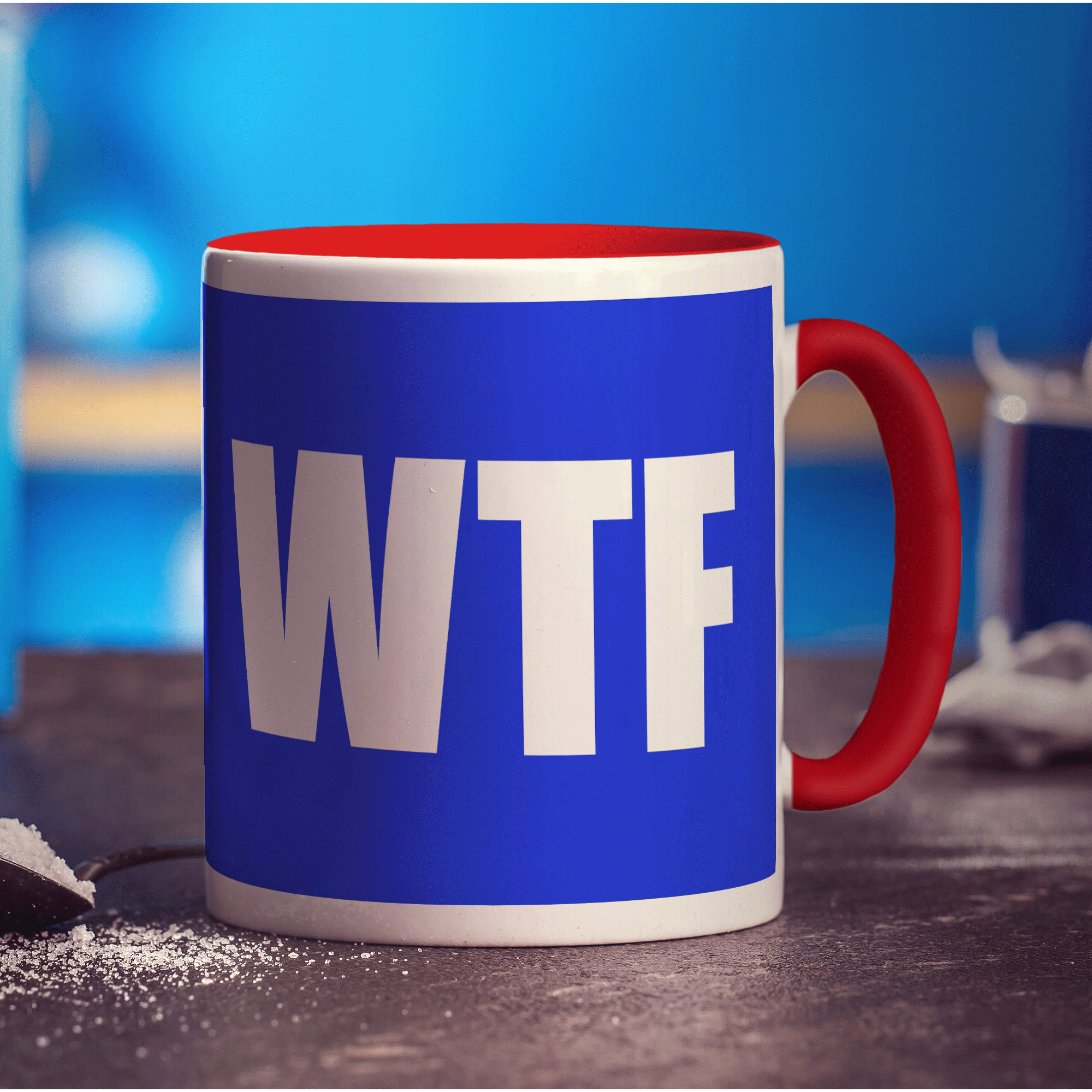 WTF Message Mug