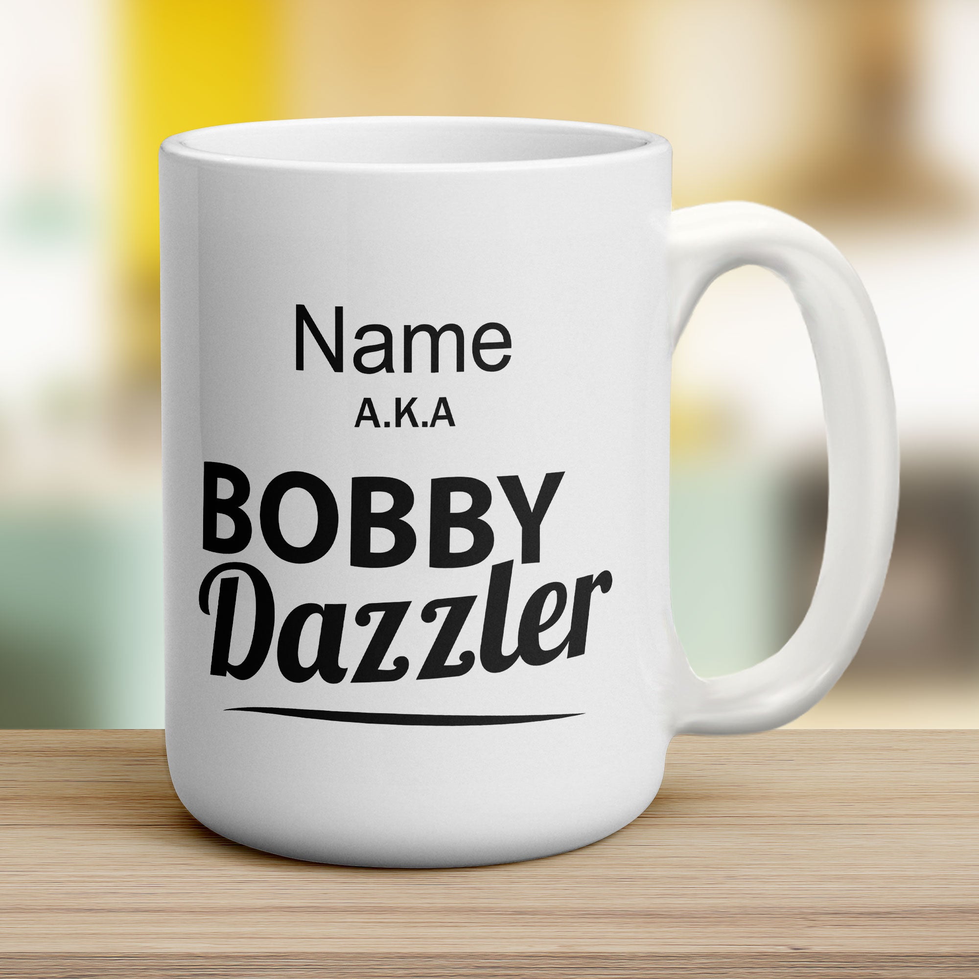 Bobby Dazzler Name Mug