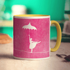 World's Coolest Auntie Personalised Mug - Standard 330ml (11oz) / Yellow