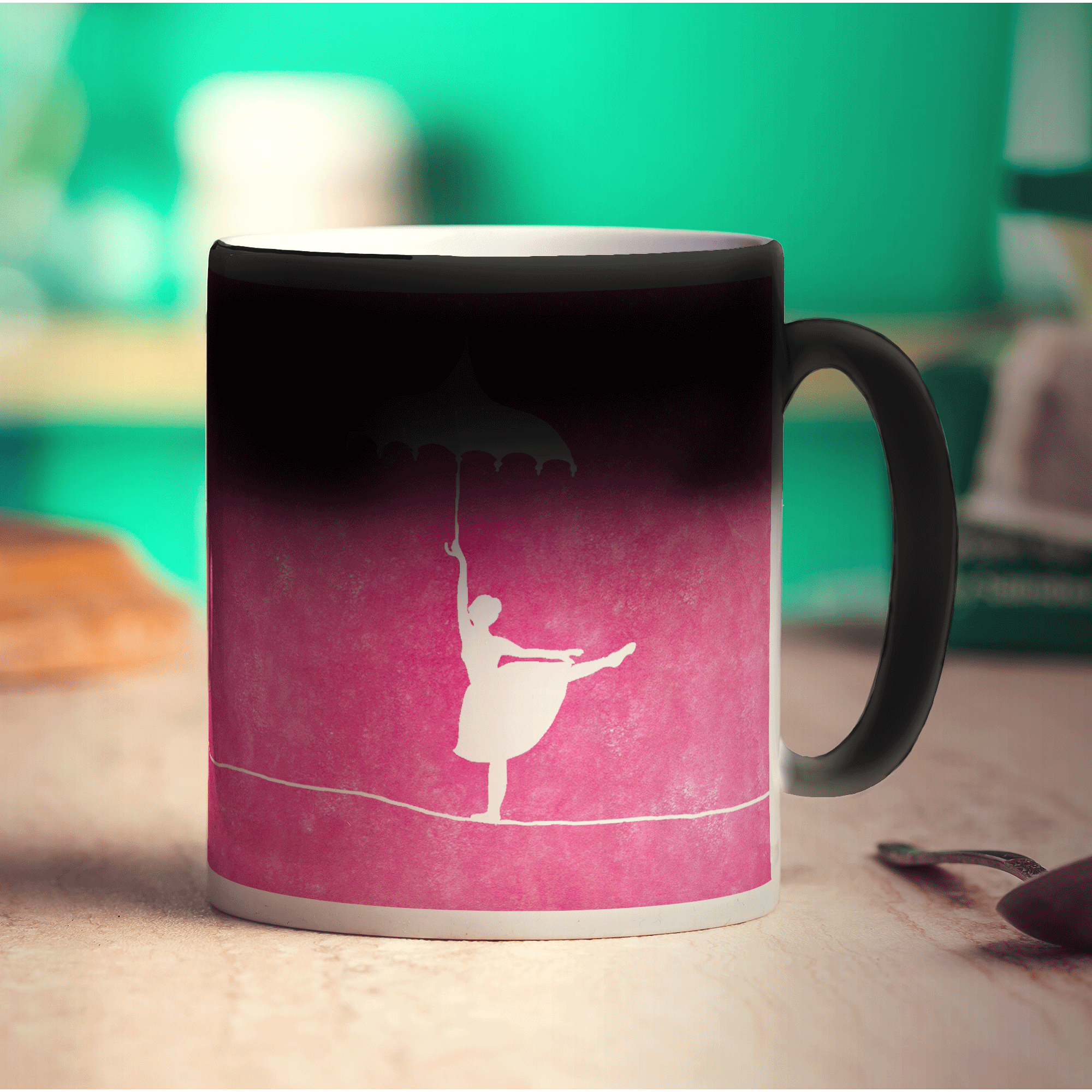 Ballerina Mug by Anna Lambert - Standard 330ml (11oz) / Magic Mug