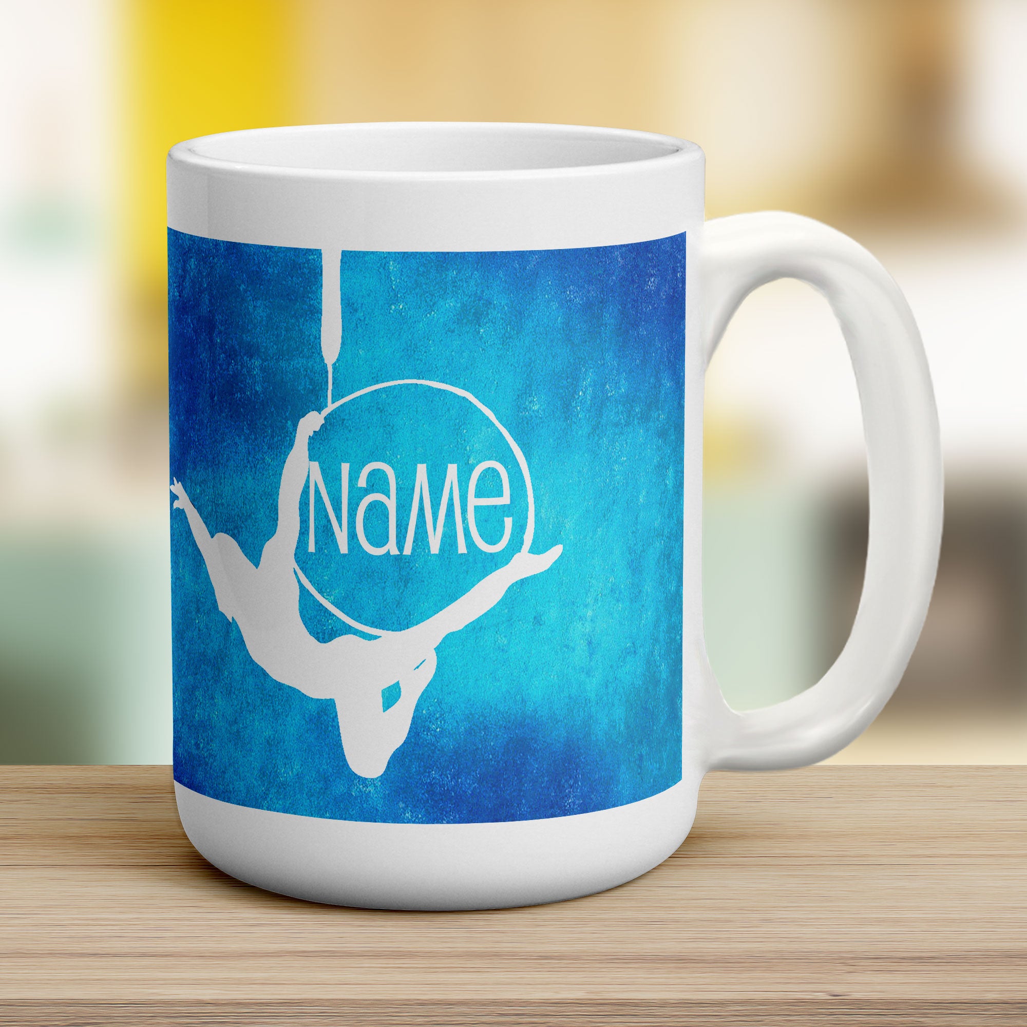 Birthday Candles Mug by Charlotte Street - Jumbo 440ml (15oz) / White