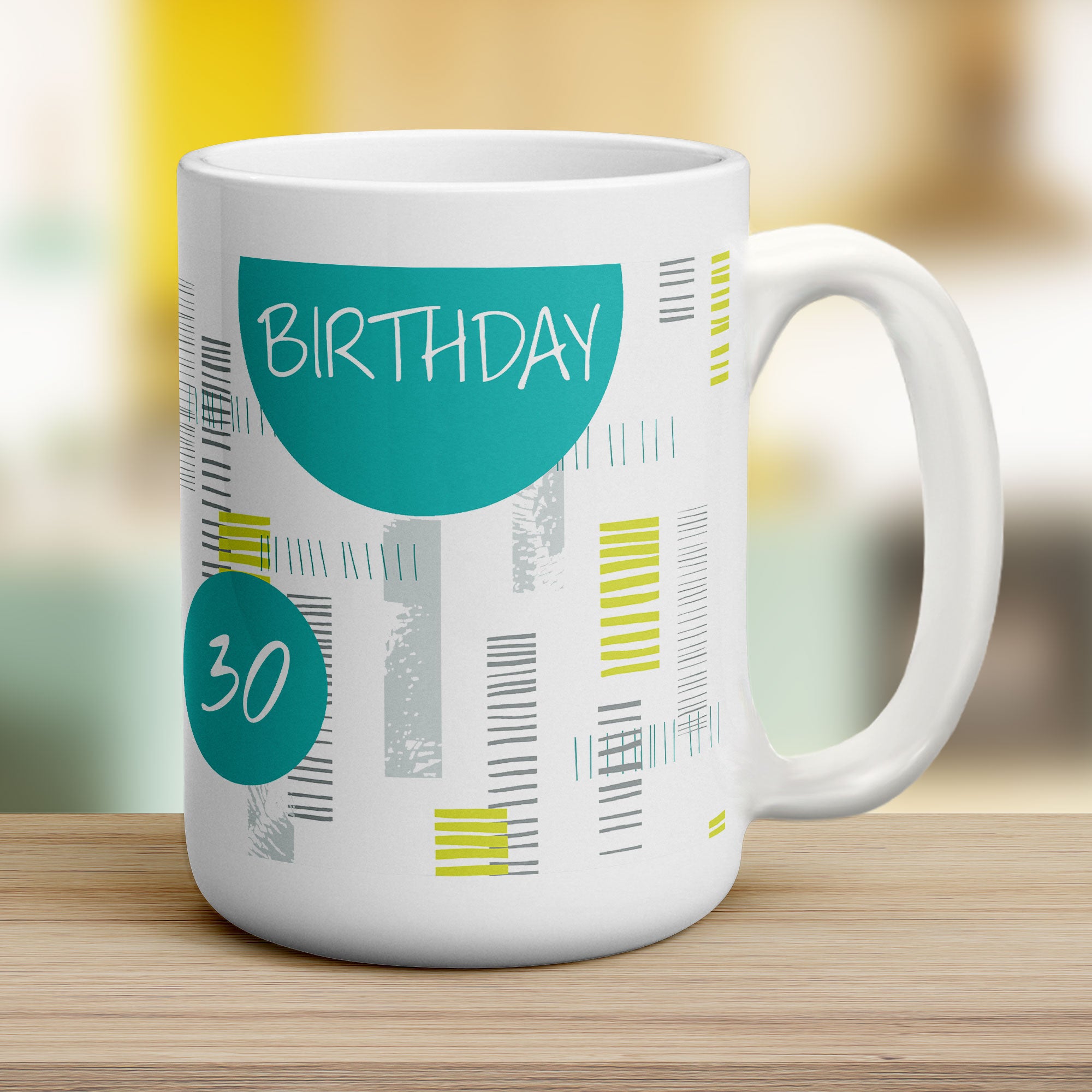 Birthday Name Mug by Charlotte Street