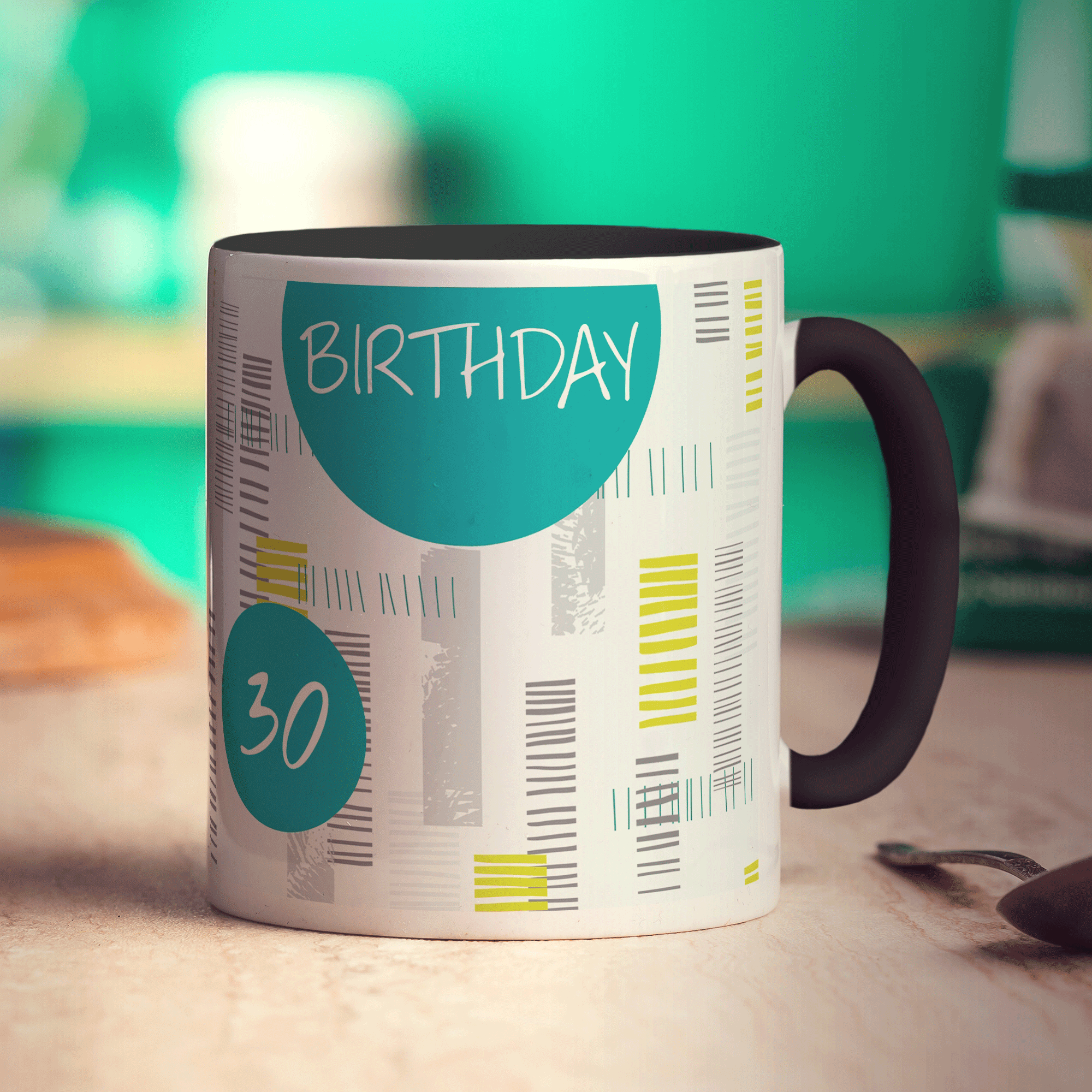 Birthday Name Mug by Charlotte Street